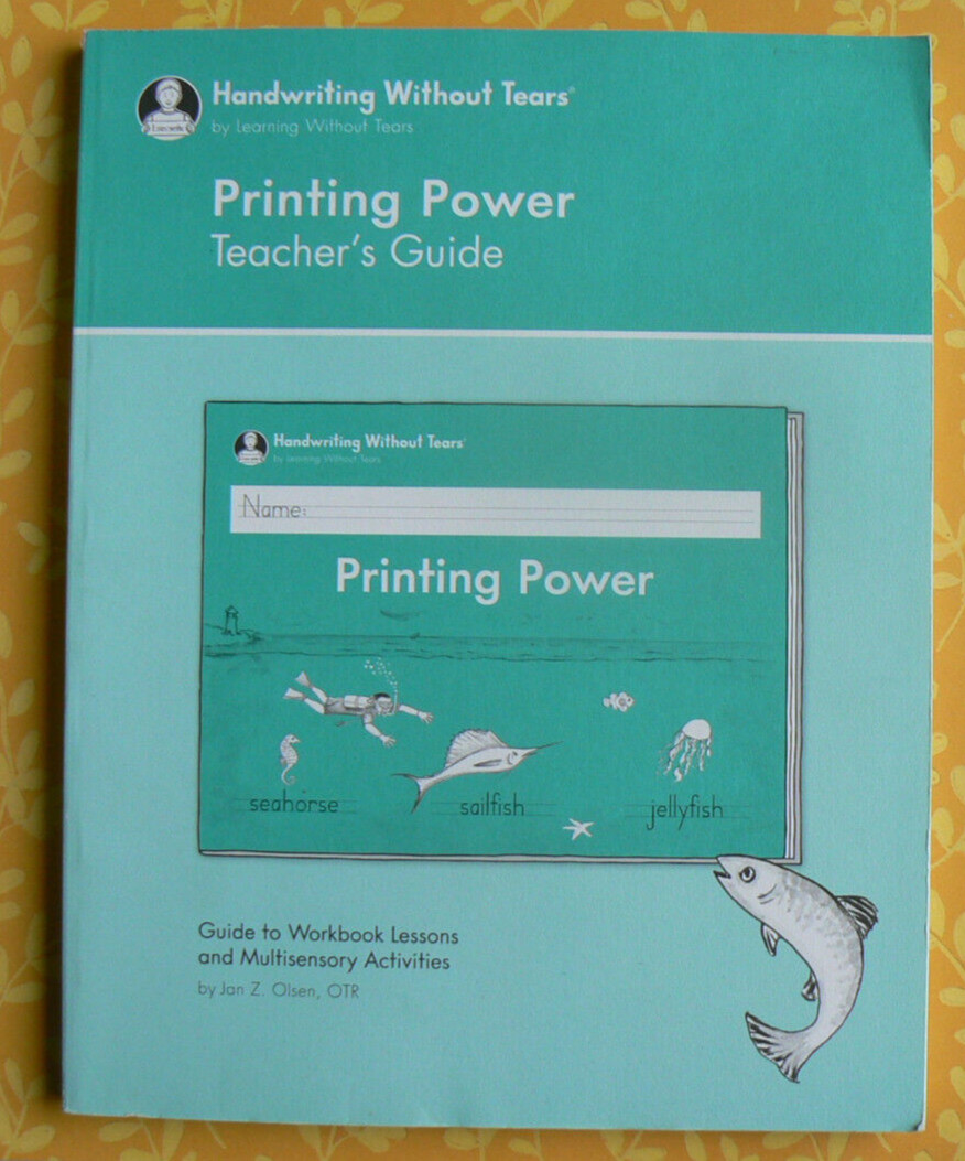HWT Printing Power gr.2 TE Teacher&rsquo;s Guide,Handwriting without Tears,Olsen 2018