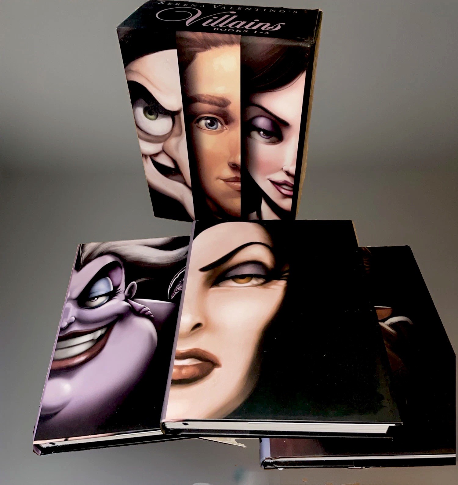Serena Valentino Villains Box Set Books 1-3 Hardcover Disney