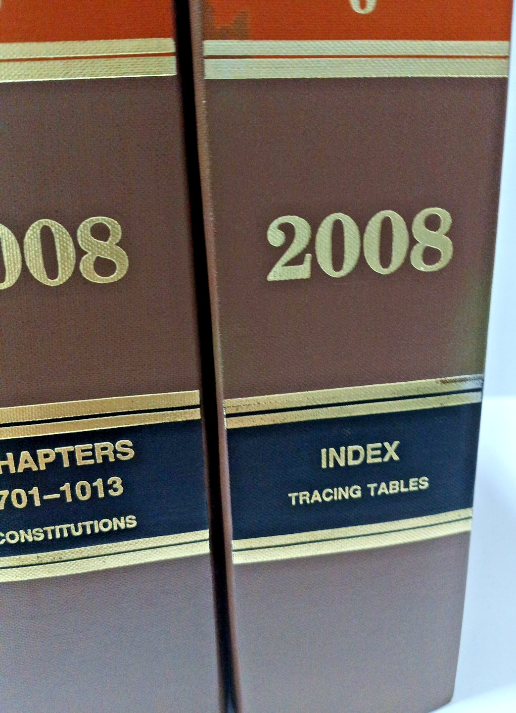 Florida Statutes 2008 6 Volume Set Chapters 1-6 State of Fl. Law Books Pre-owned