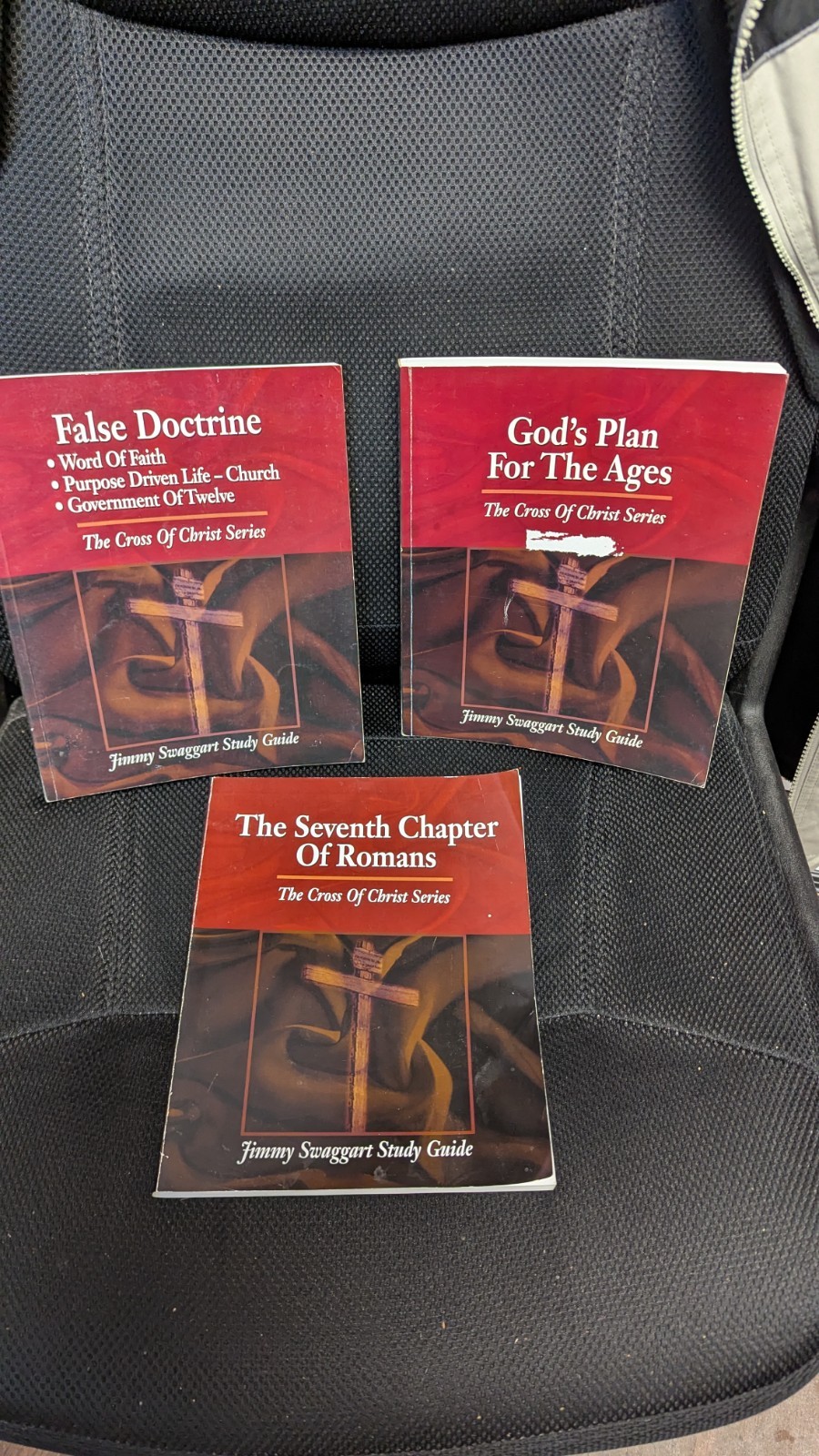 Jimmy Swaggart the Cross of Christ Series Study Guides lot of 3 False Doctrine