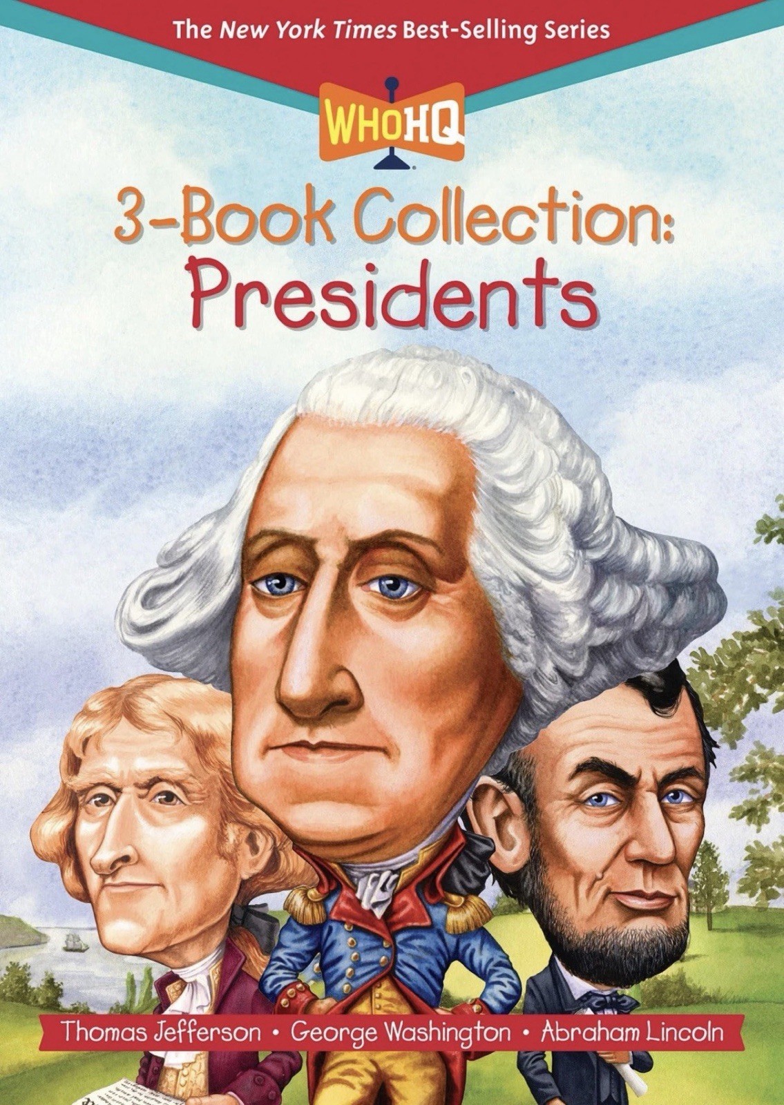 Who HQ 3-Book Collection: Presidents (Who Was?) w Slipcase LN