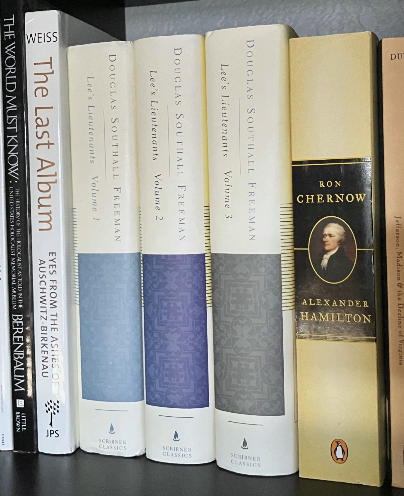 Lee’s Lieutenants 3 Vol Set HC/DJ Douglas Freeman 1st Ed. Scribner Civil War