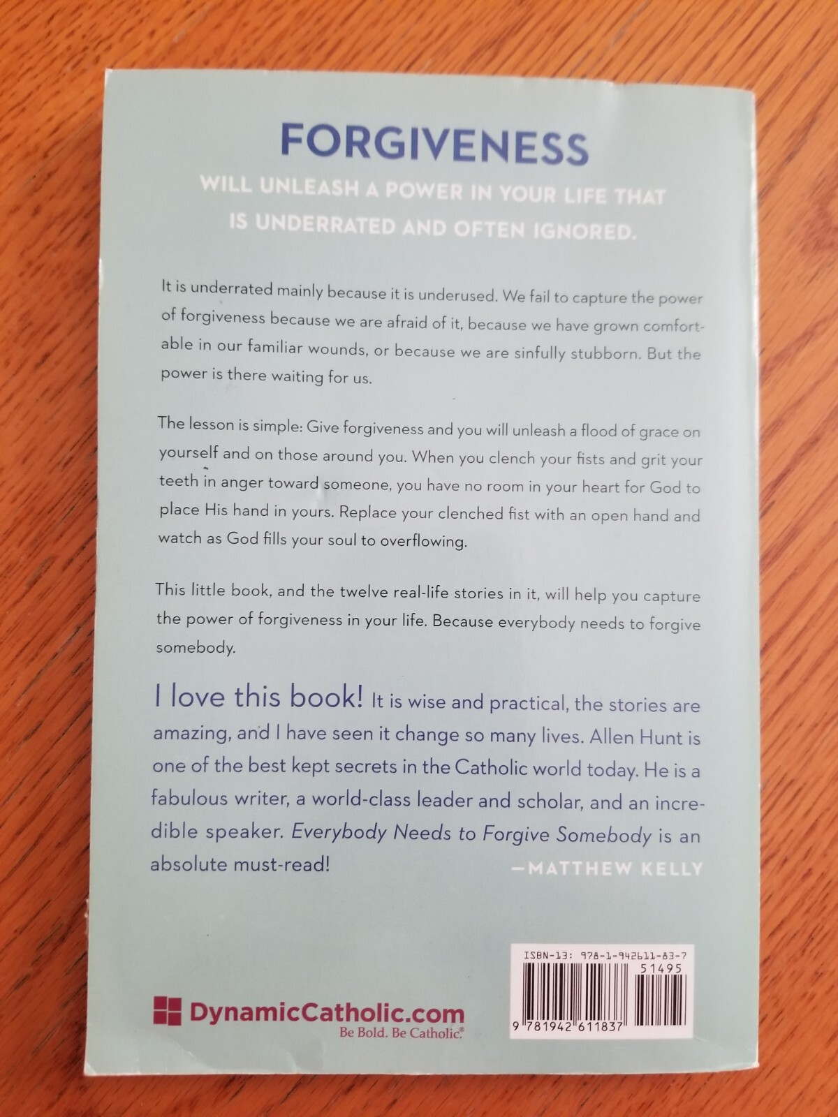 Everybody Needs To Forgive Somebody, Allen Hunt