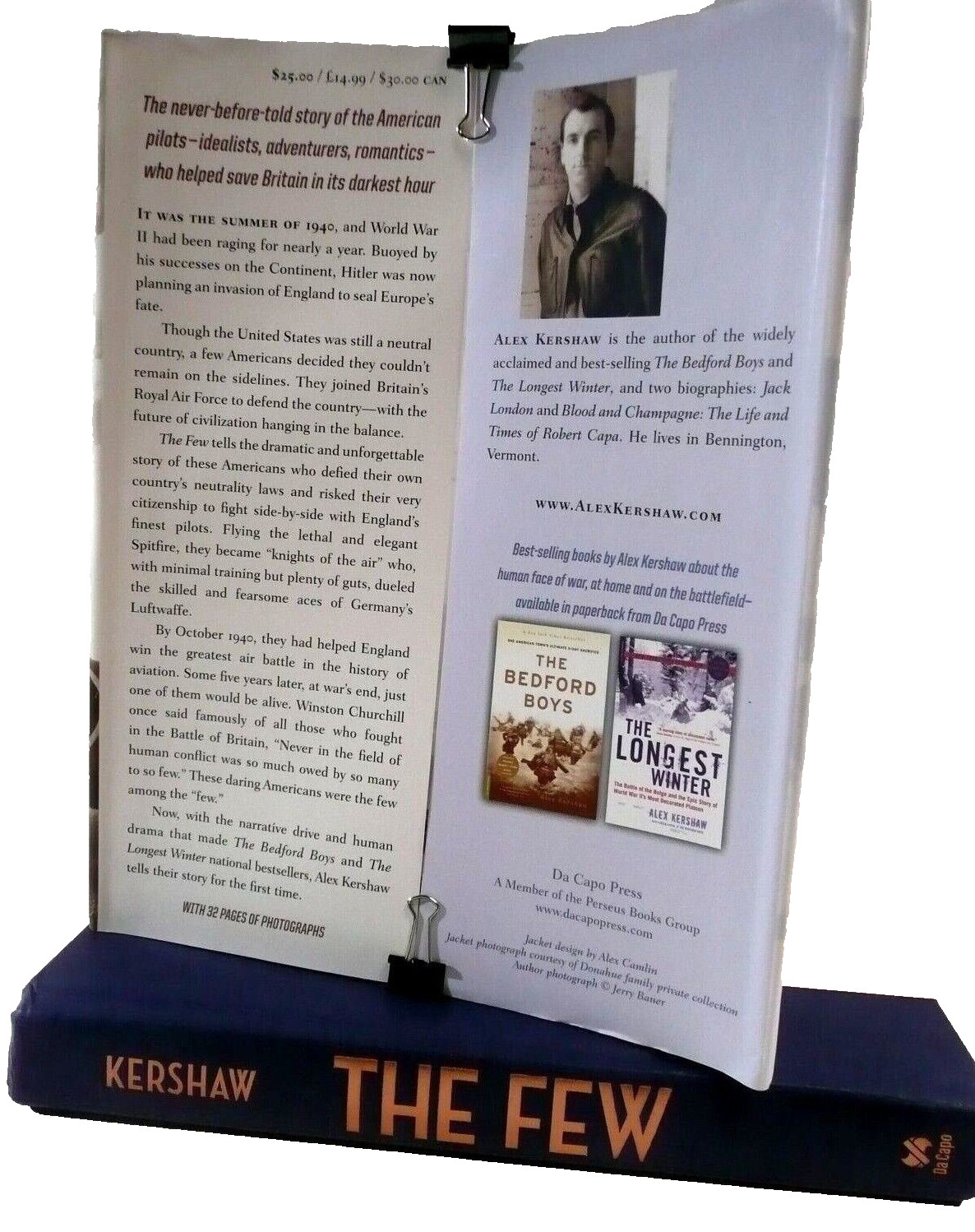 The Few: The American « Knights of the Air » by Alex Kershaw-2006-Hardcover/DJ-VG