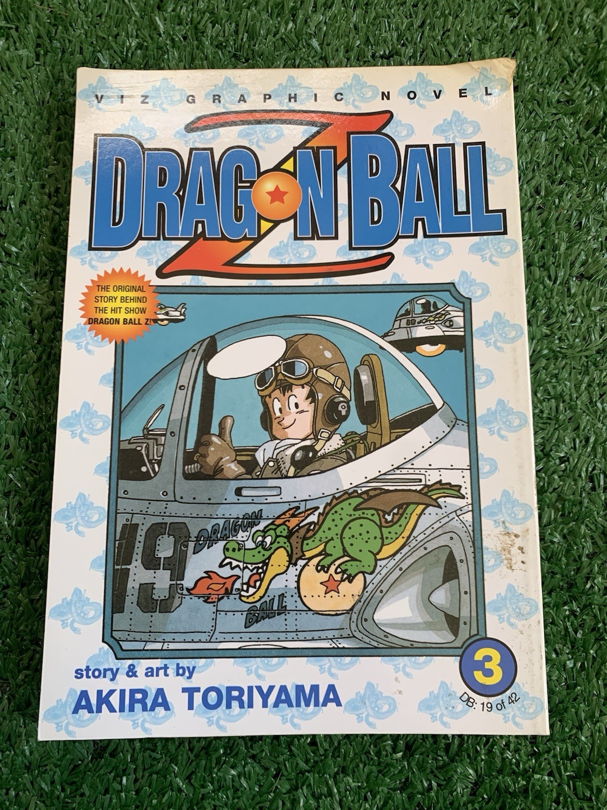 Dragon Ball Z Vol. 3 Earth vs TheSaiyans Akira Toriyama 2001 VIZ Novel 1st Print