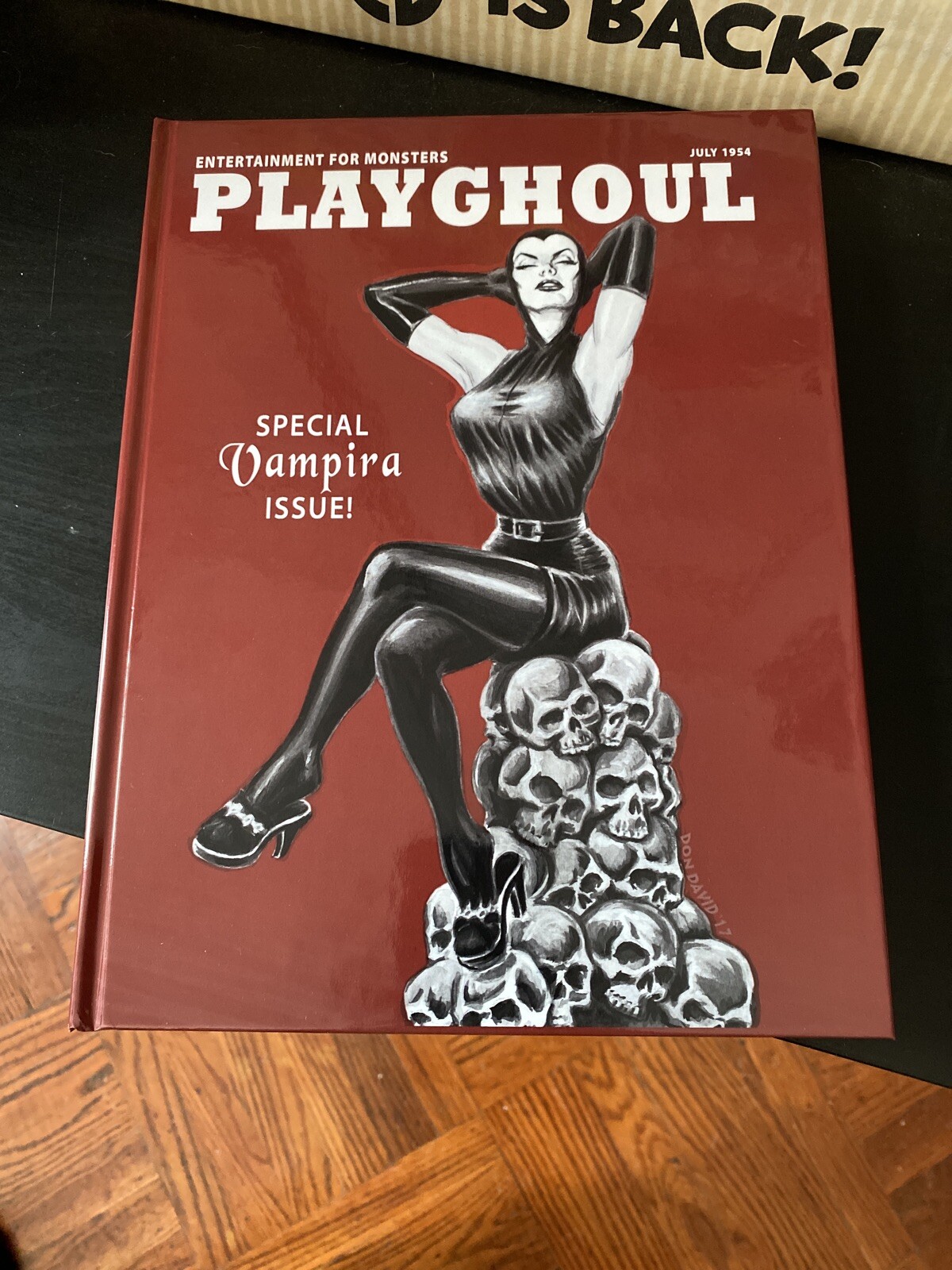 Playghoul Vampira Maila Nurmi Horror Host Horror Comic Spook Show Rare Goth Punk