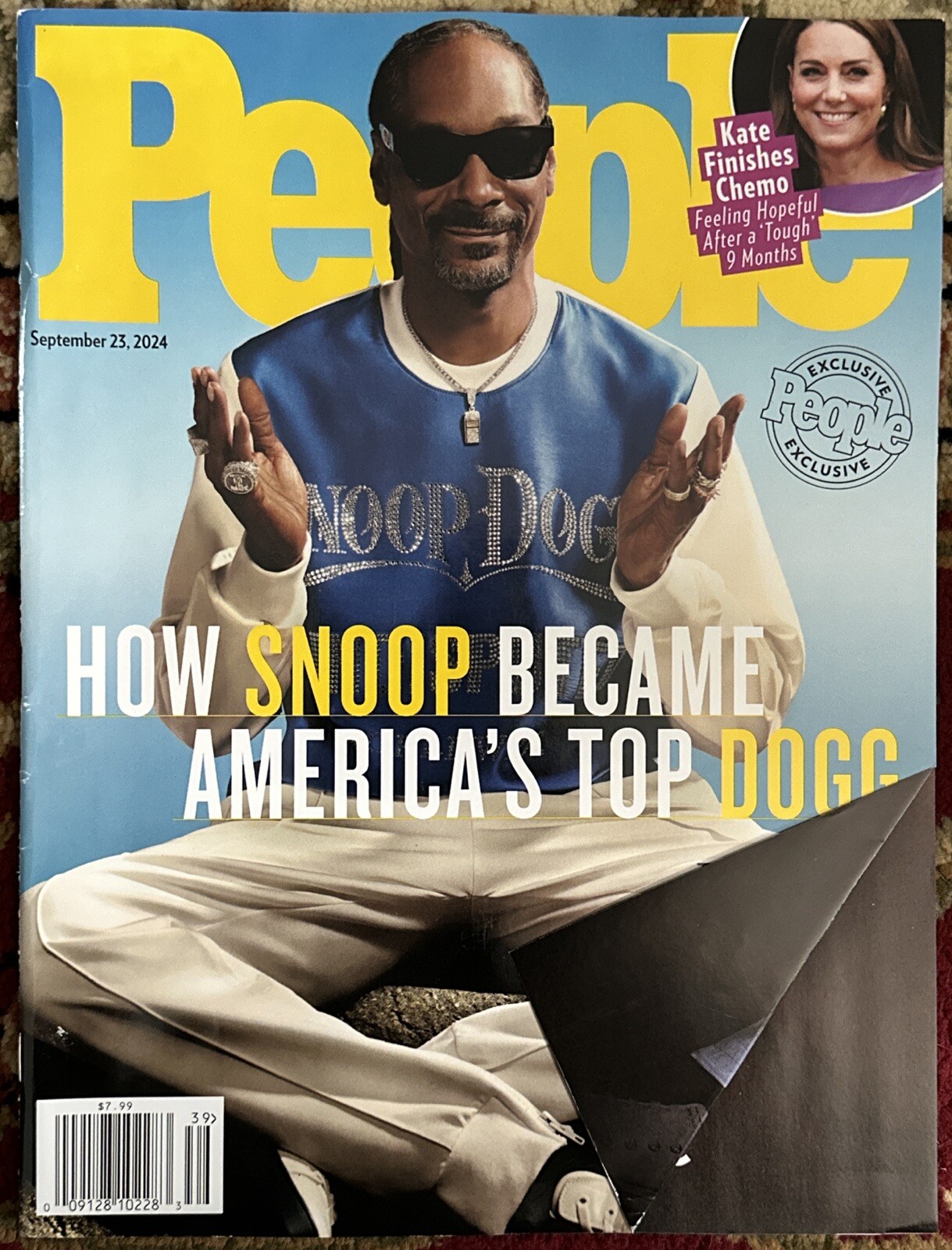 PEOPLE MAGAZINE Sept 23 2024 SNOOP DOGG Kate Finishes Chemo