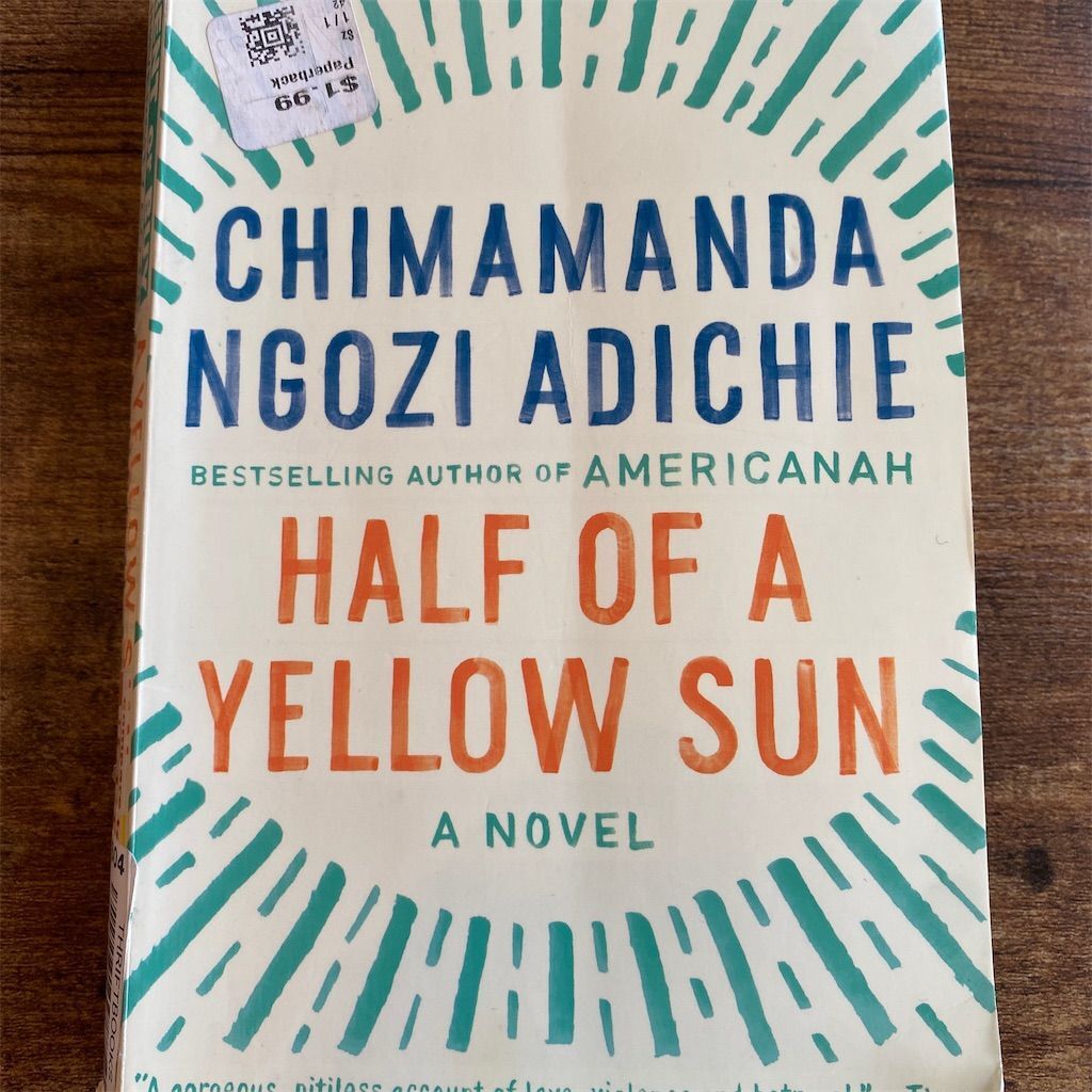 Half of a Yellow Sun Chimamanda Ngozi Adichie Paperback Historical Fiction Novel