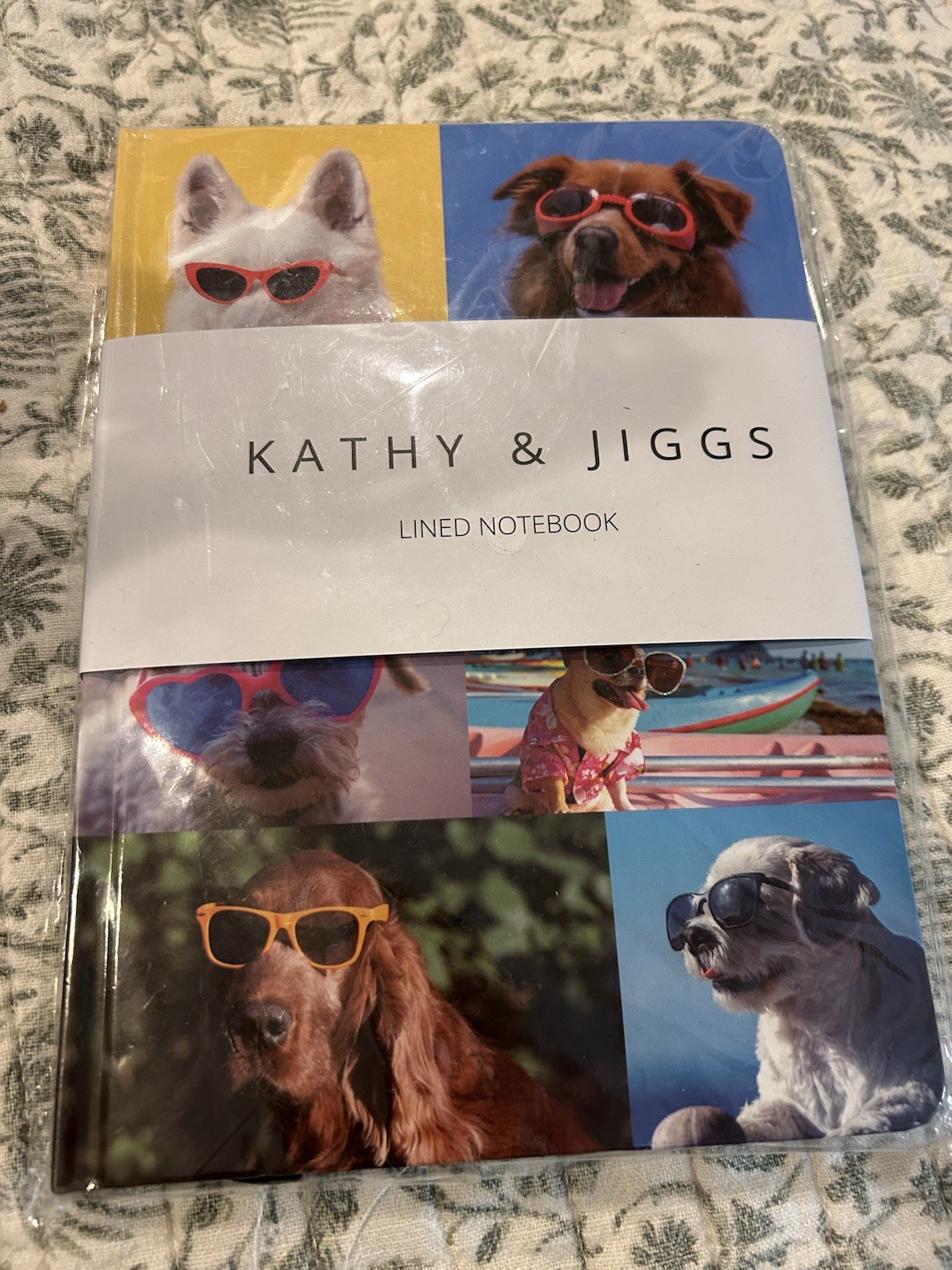 Kathy & Jiggs: Cool Dog Lined Journal 160 Pages, 5.8 X 8.4 Hardcover Notebook