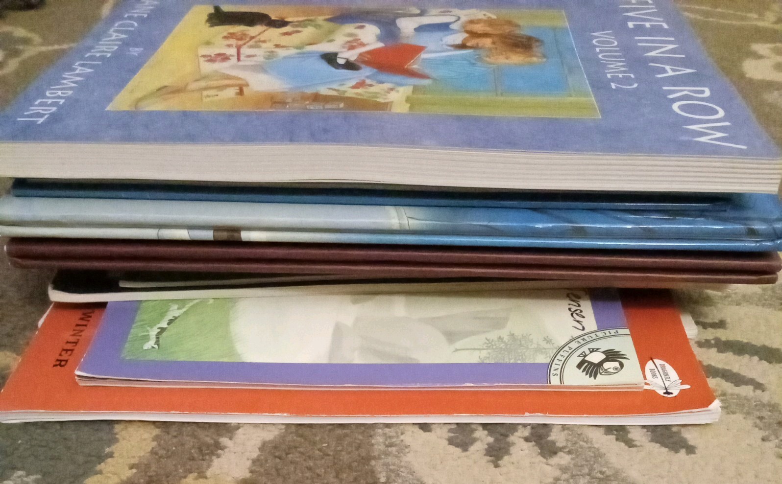 FIVE IN A ROW Volume 2/Bible Study Guide Jane Lambert & 14 Accompanying Book lot