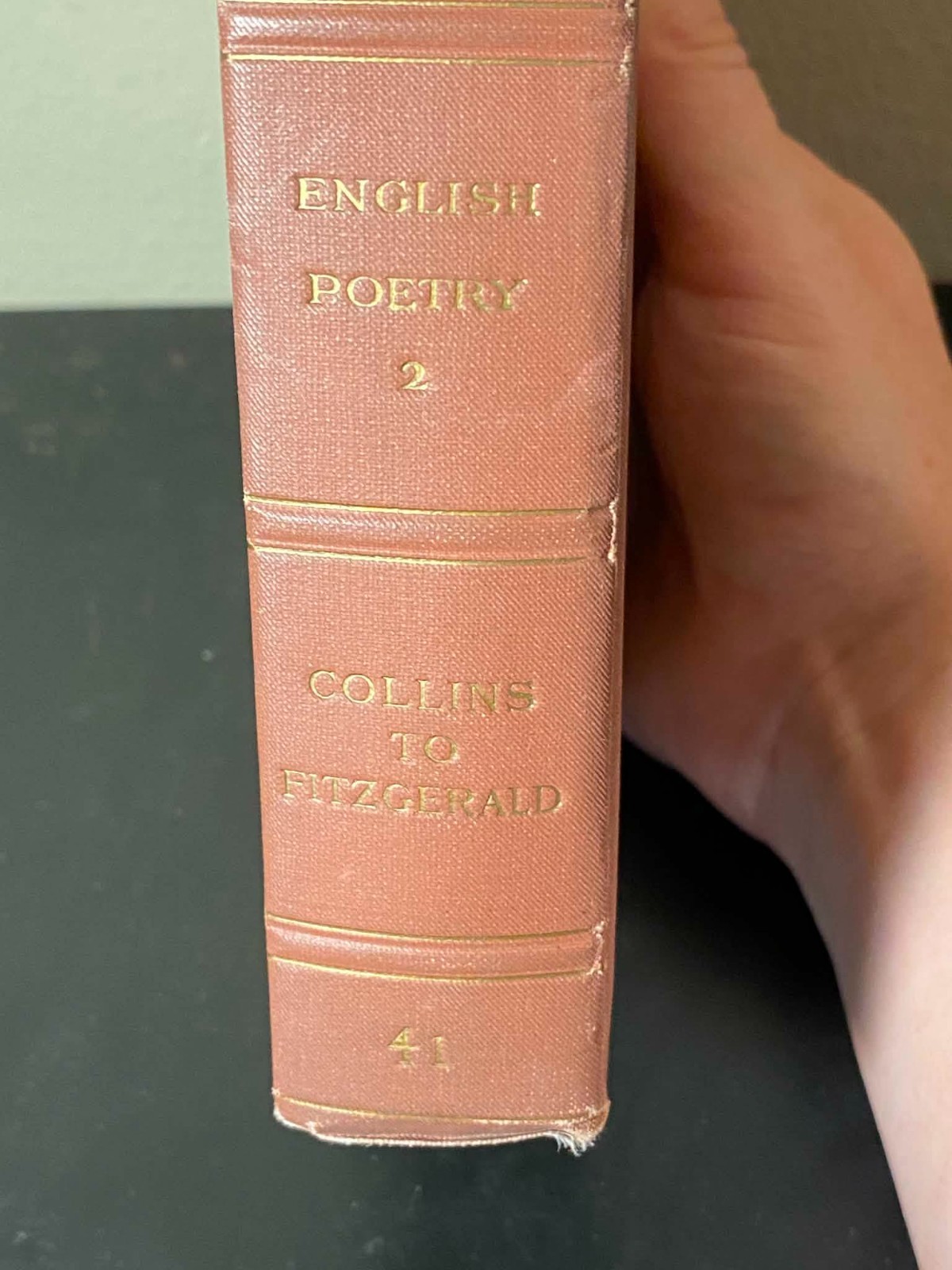 The Harvard Classics English Poetry Volume II 1910 Edition Vintage Book
