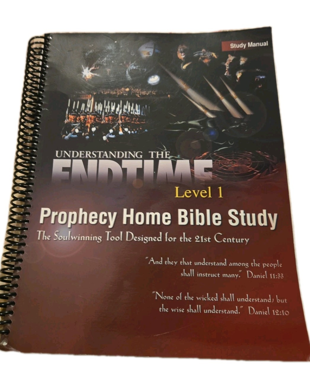 Understanding The Endtime, Level 1, Prophecy Home Bible Study Manual VG Cond