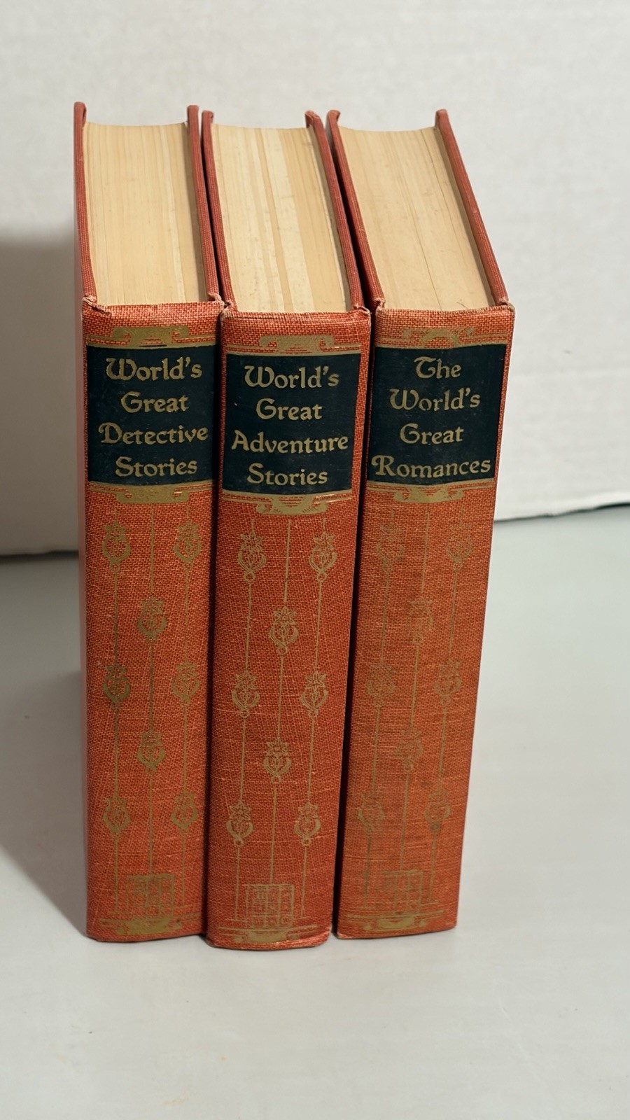 3 Black’s Readers Service World’s Great Detective Adventure Romances Stories