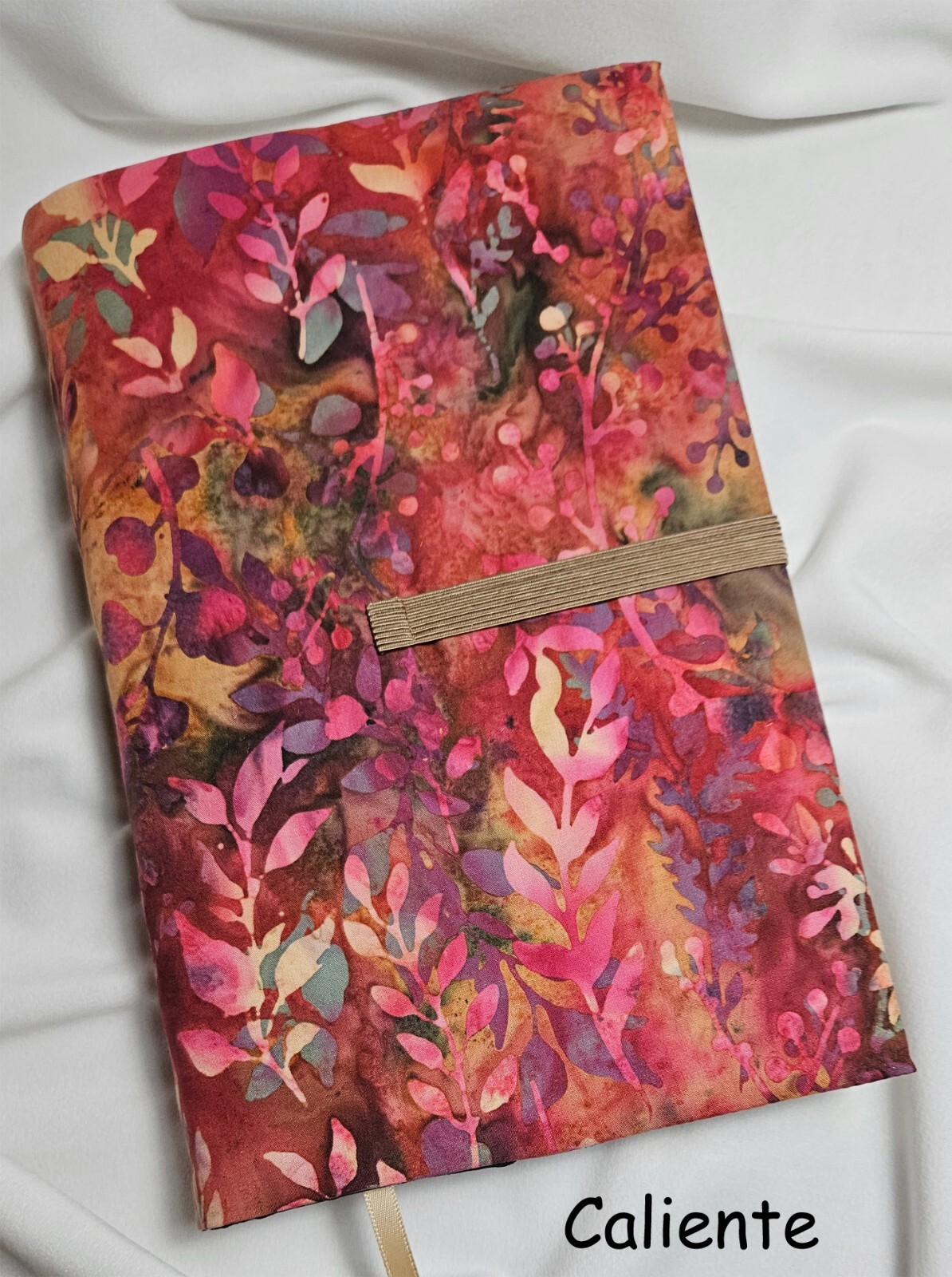 9.5 x 6&Prime; Book Cover Your Choice of Fabric Print. Adjustable. Made in USA