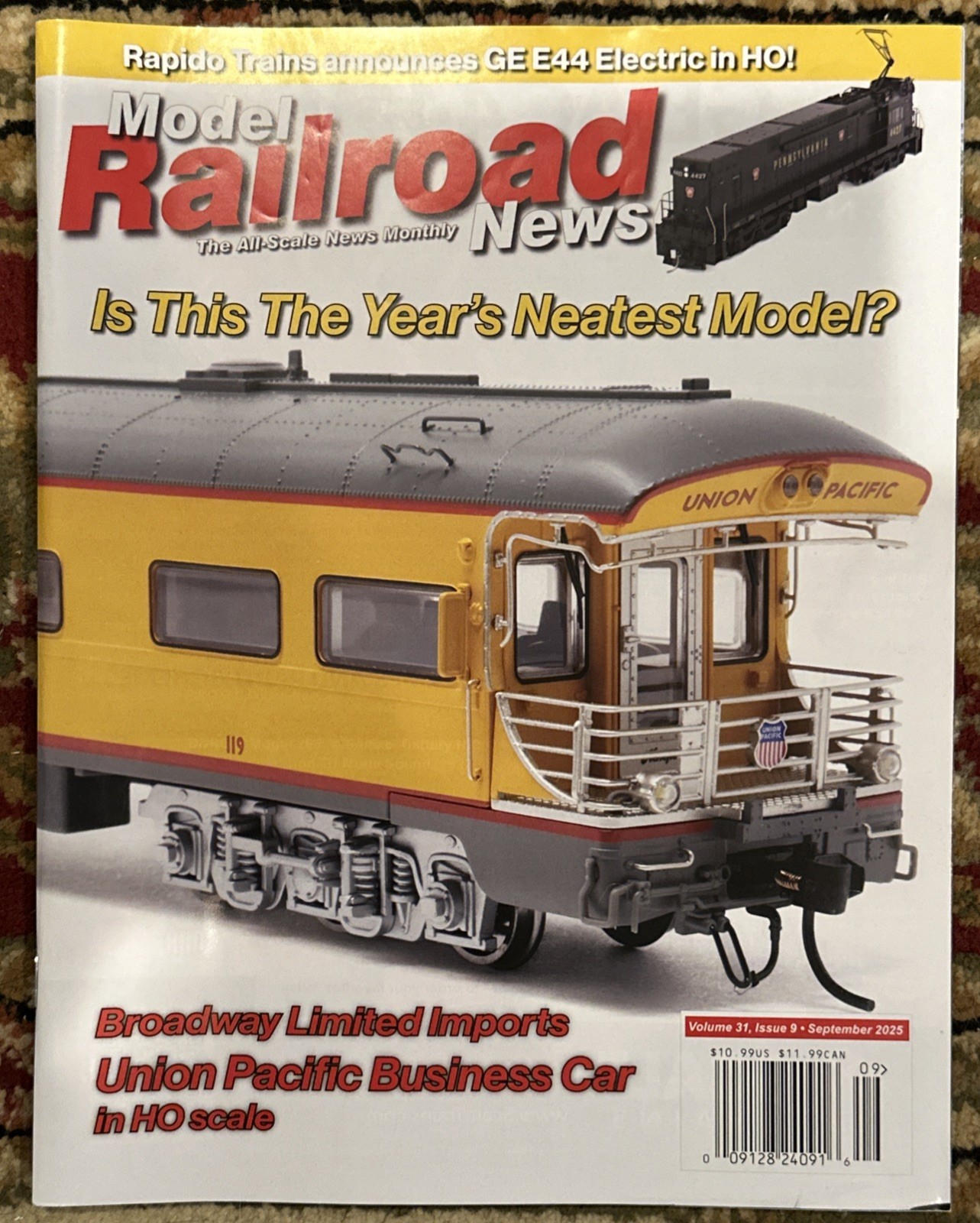 Model Railroad Magazine Sep 2025 Is This The Years Nearest Model ￼