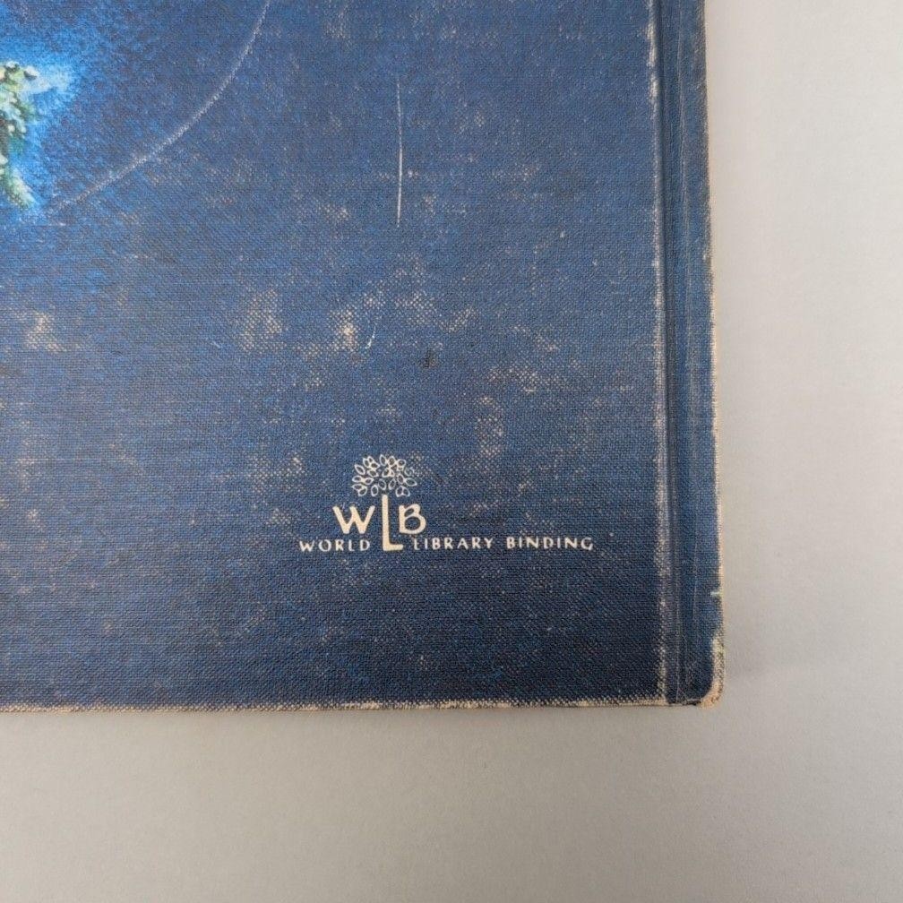 Vintage 1966 Take Joy! Tasha Tudor Christmas Book HC Blue Ex-Lib USA Illustrated