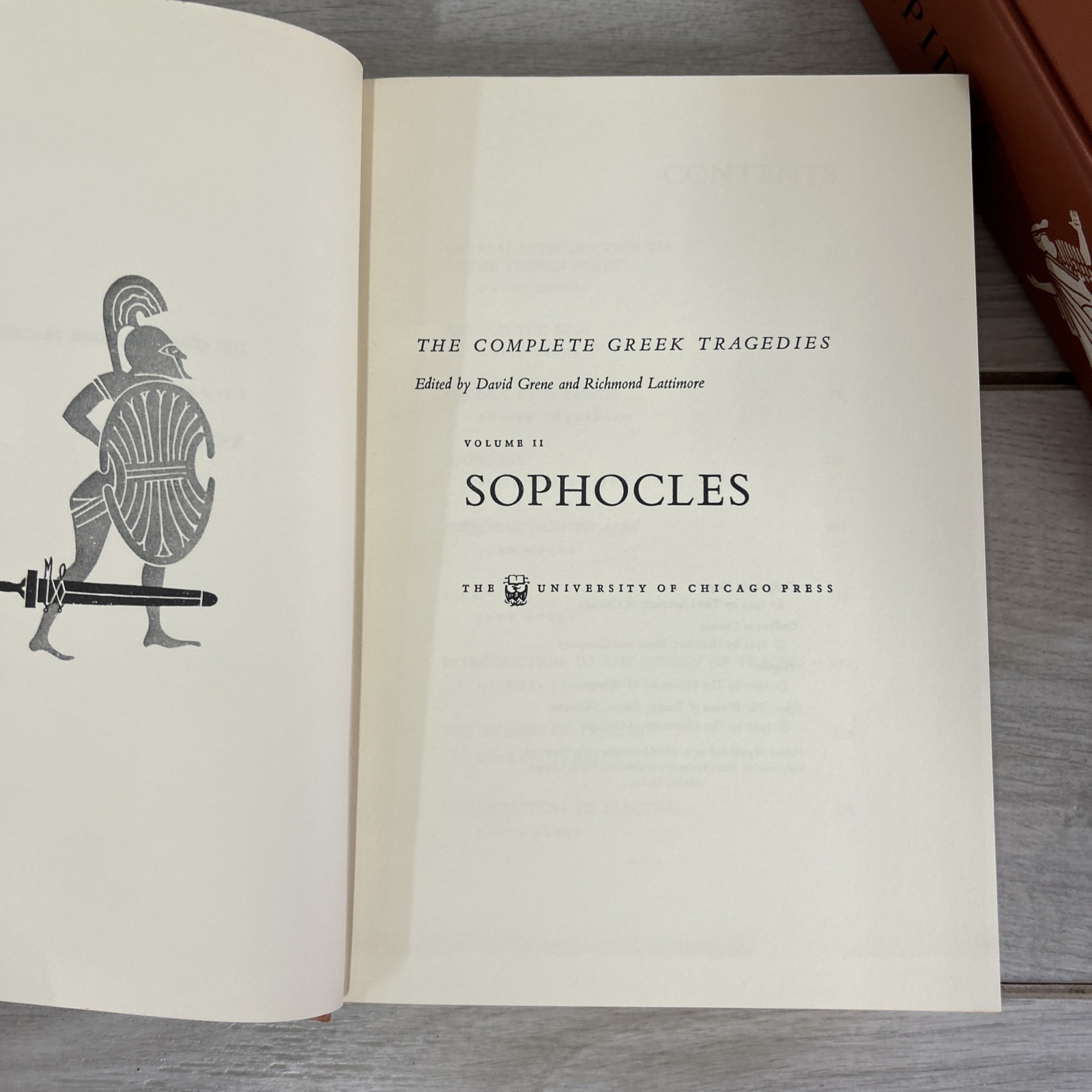 Euripides Sophocles Euripides 3of 4 Set B2