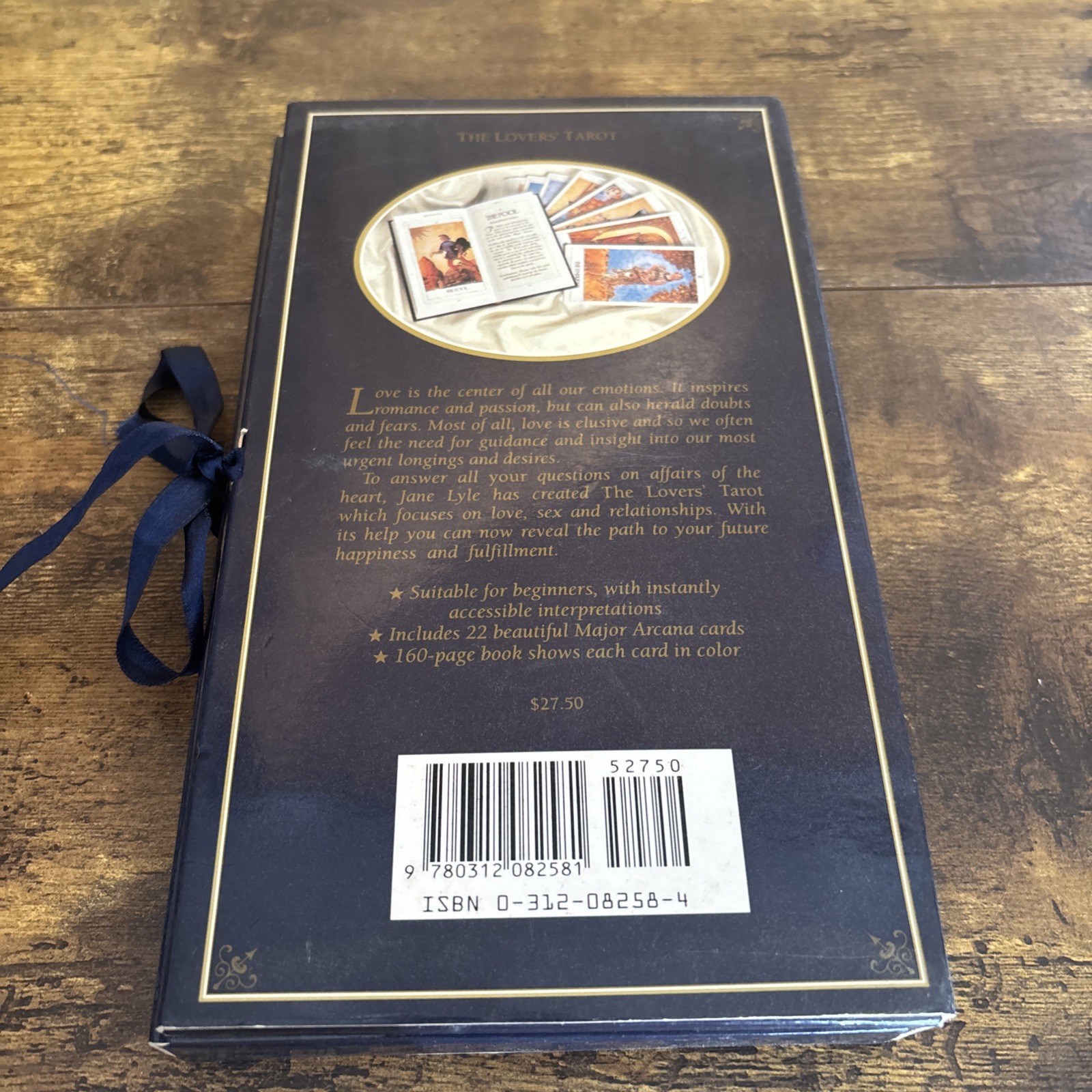 Lover&rsquo;s Tarot : For Affairs of the Heart by Jane Lyle (1992, Hardcover)