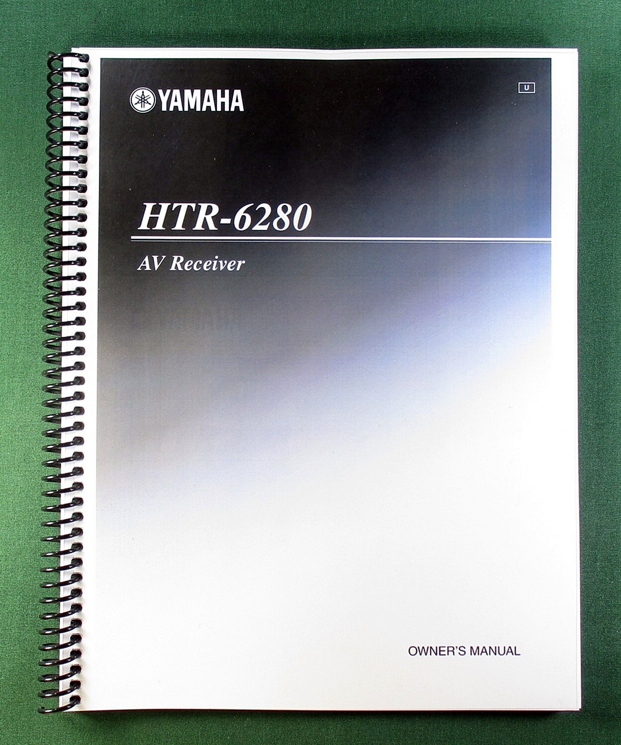 Yamaha HTR-6280 Instruction Manual: 102 Pages & Protective Covers!