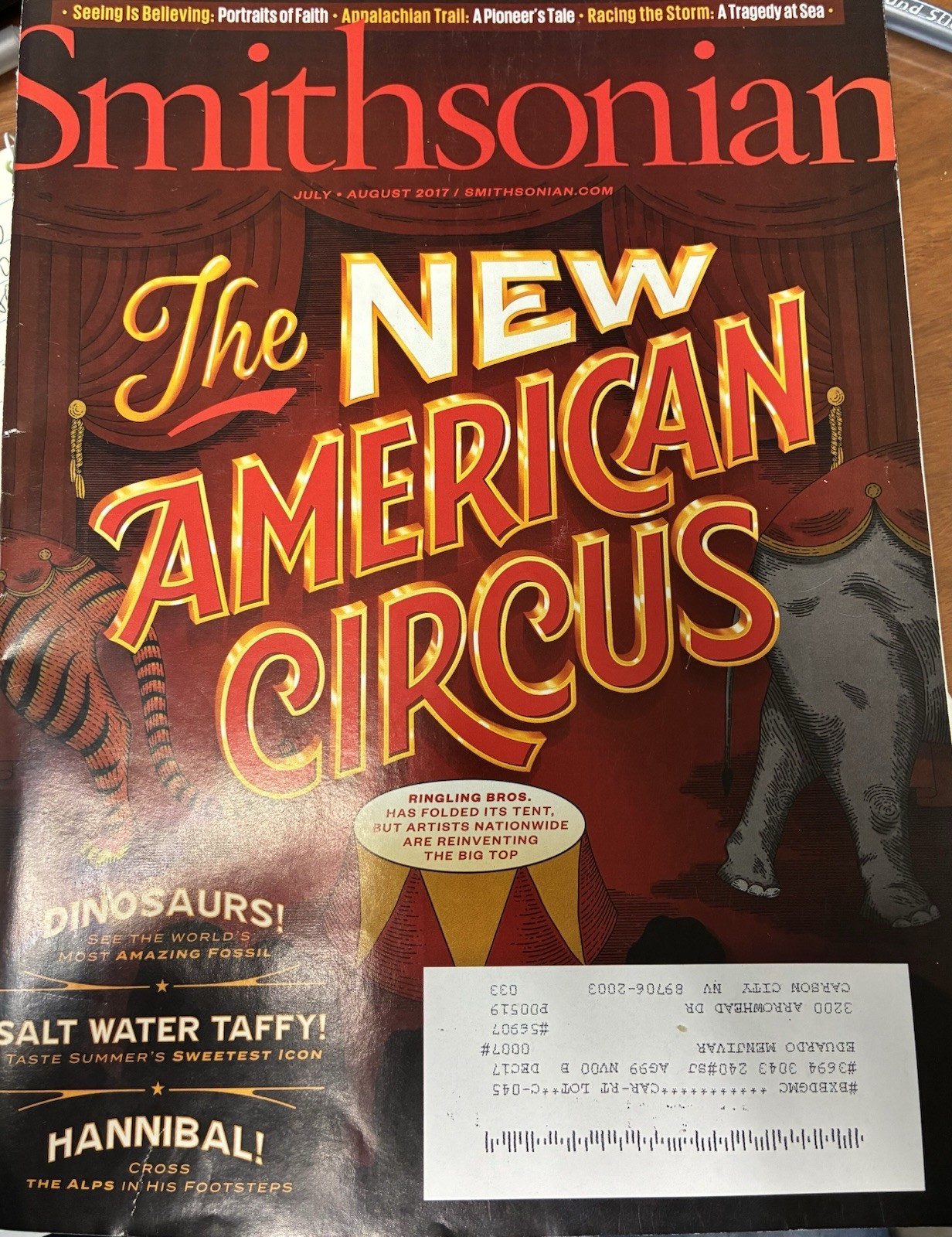 Smithsonian Magazine – 2017 – Lot of 5