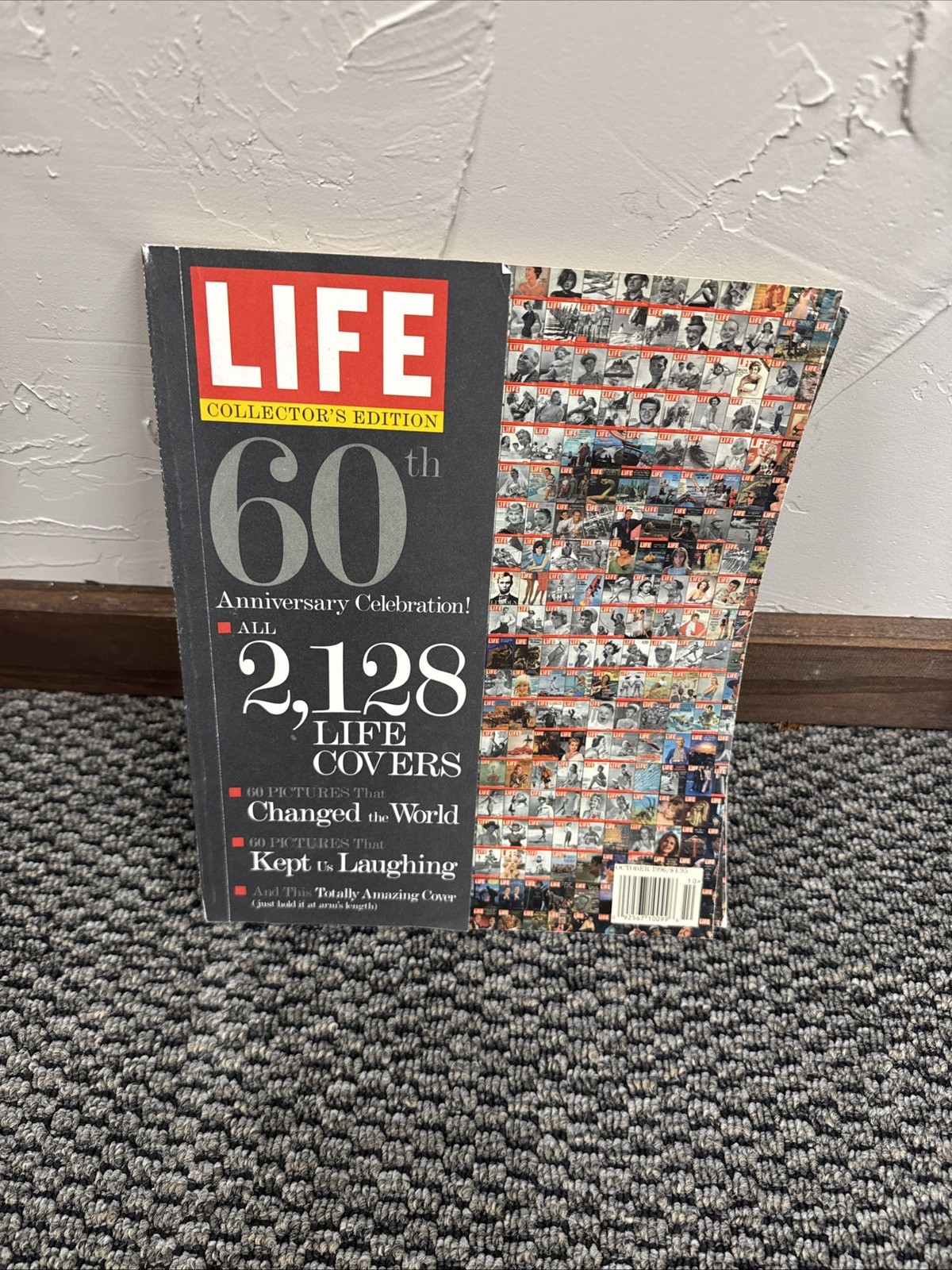1996 OCTOBER LIFE MAGAZINE – 60TH ANNIVERSARY COVER – E 19330
