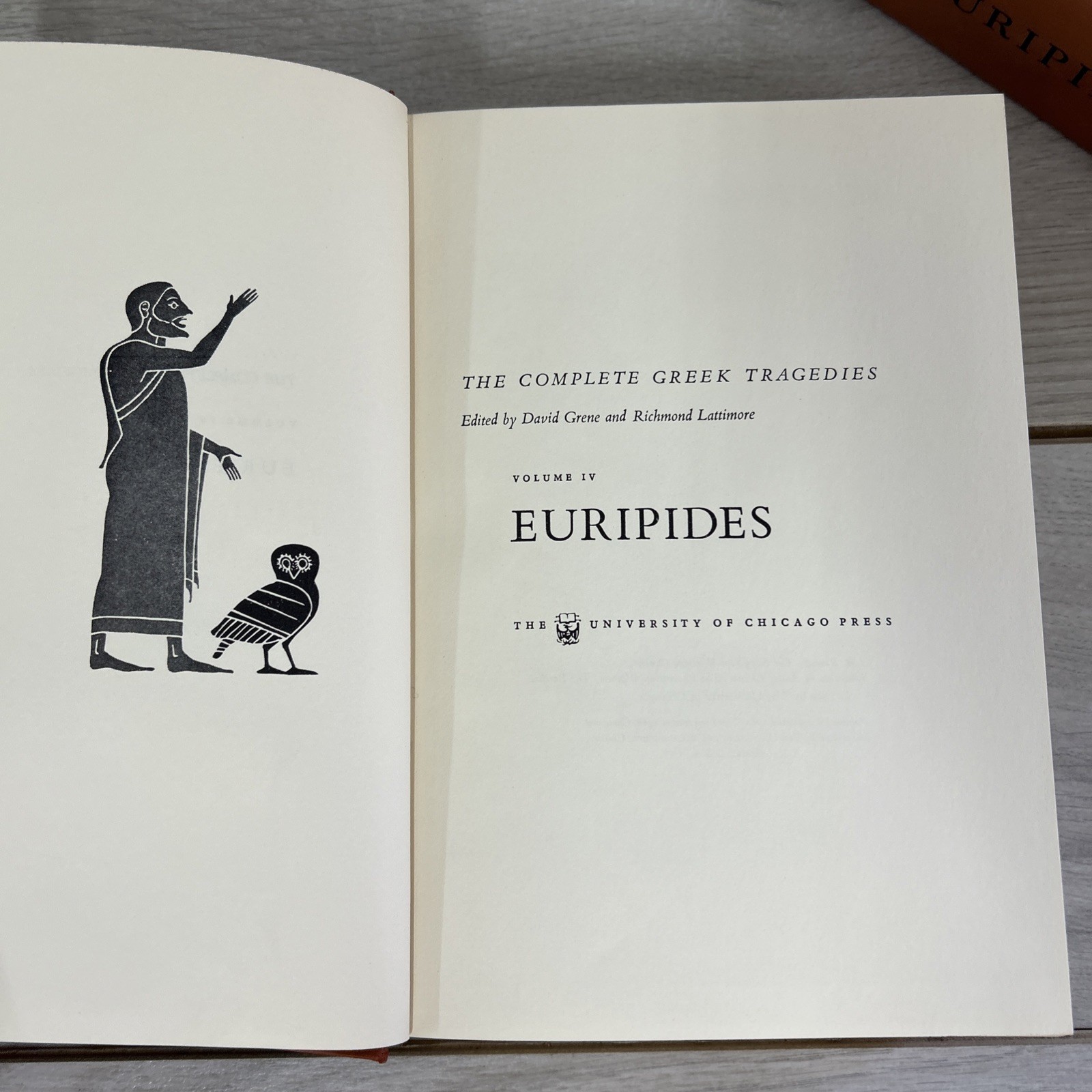 Euripides Sophocles Euripides 3of 4 Set B2