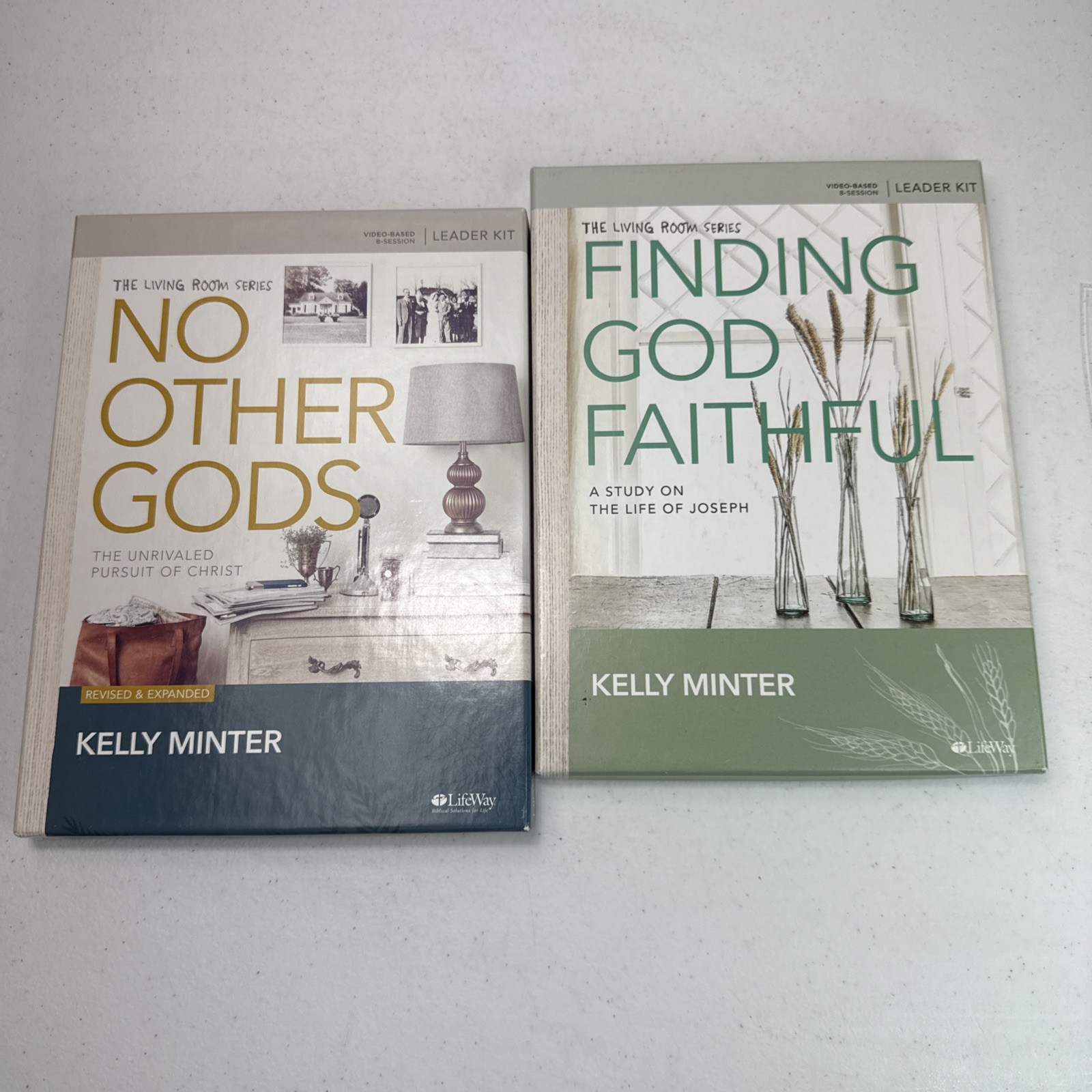 Kelly Minter NO OTHER GODS, FINDING GOD FAITHFUL Lifeway Leader Kits 2 CD Sets