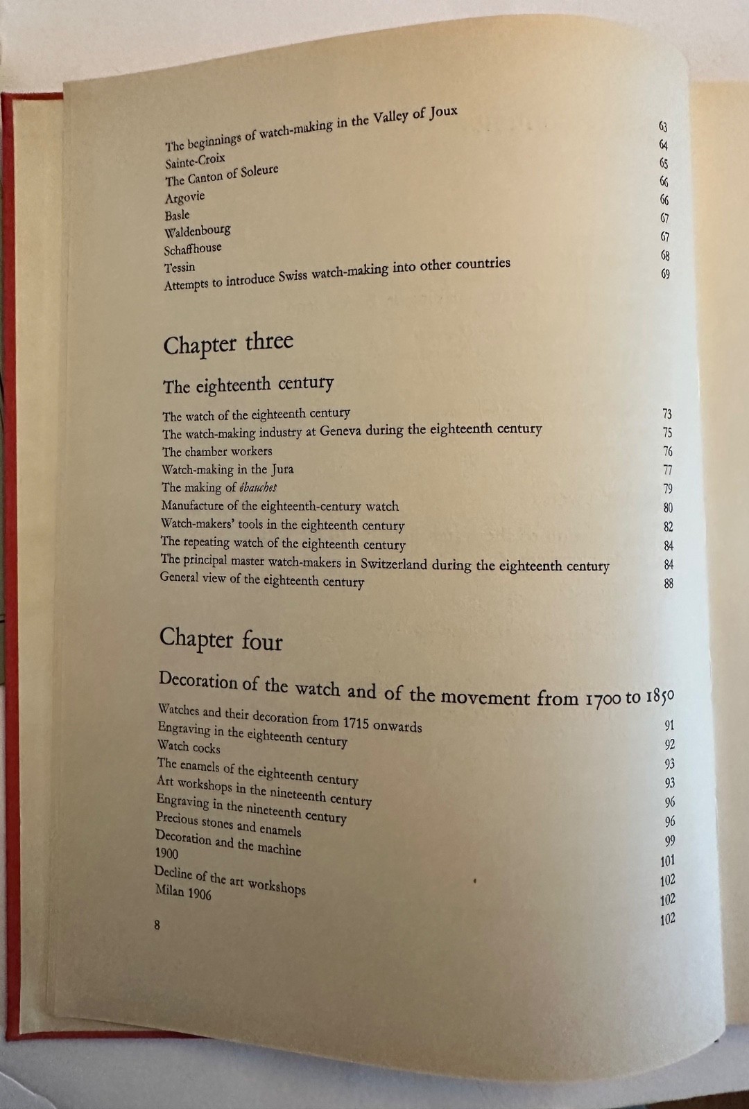 Technique and History of the Swiss Watch 2nd Ed 1970 272 pages & Color plates
