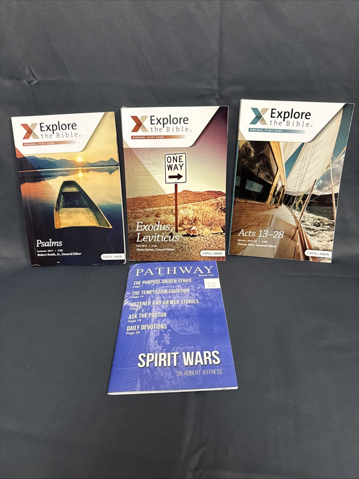 Lifeway Adults – Go Explore The Bible – Personal Study Guide – Lot Of 3 & Pthway