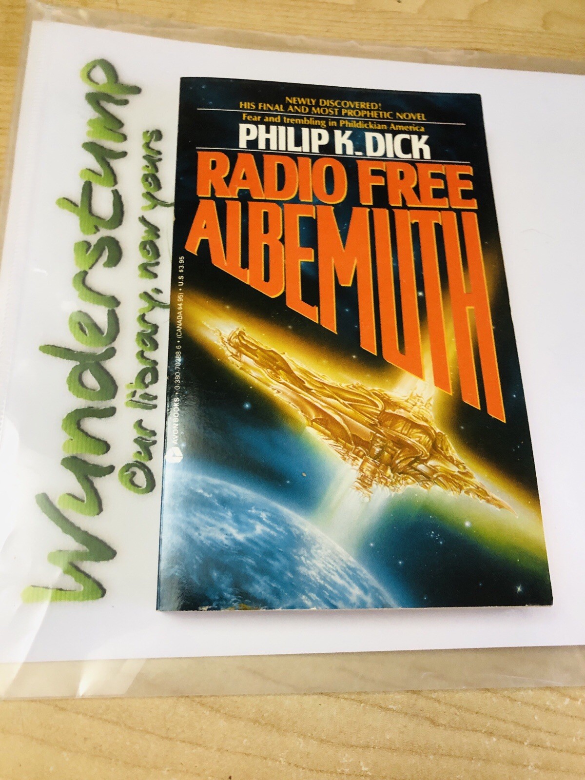 Radio Free Albemuth by Philip K. Dick Paperback 1987 First Edition
