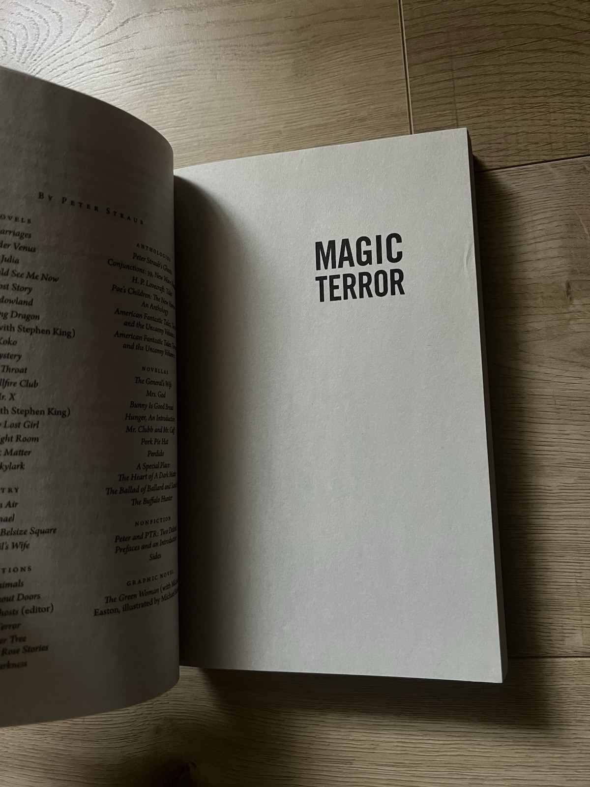 Peter Staub Magic Terror Paperback Near Mint Stephen King Dean Koontz Horror