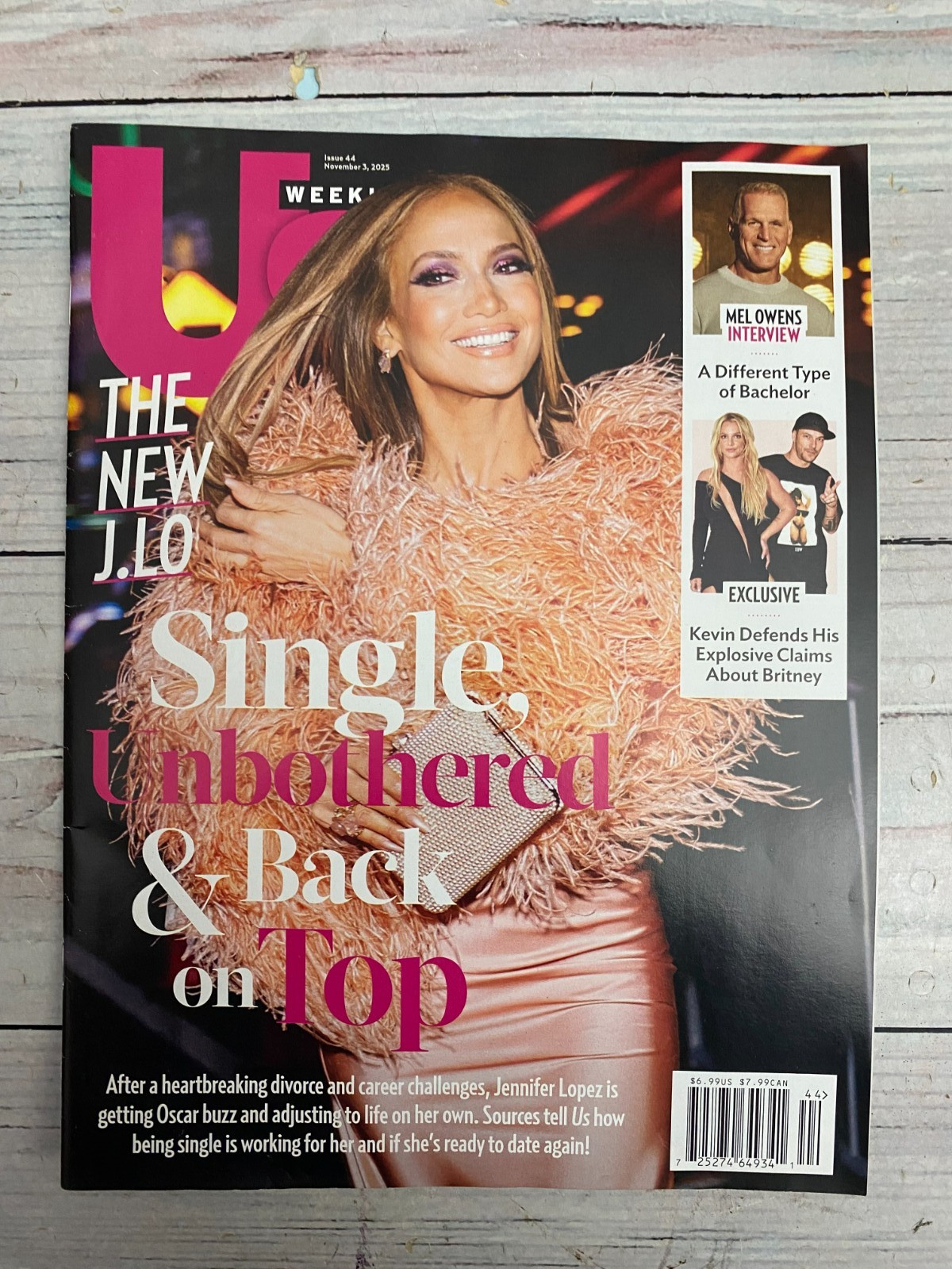 US Weekly Issue 44 November 3, 2025 – Golden Bachelor Mel Owens J.Lo Exclusive