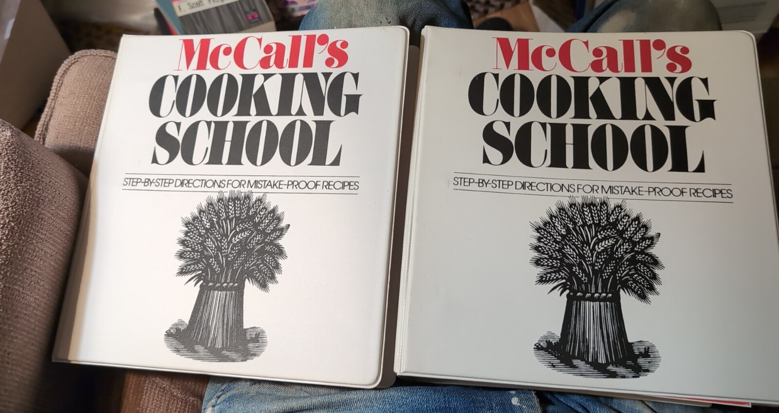 1986 McCall&rsquo;s Cooking School Recipes 266 Pages In 2 3 ring Binders B26