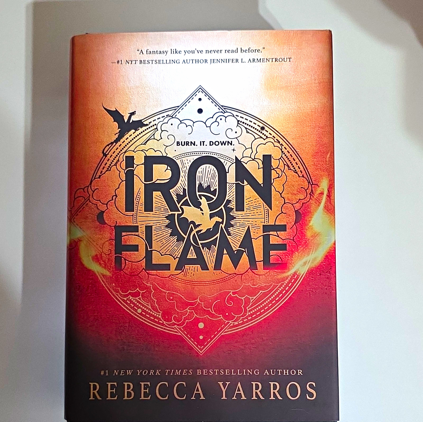 Rebecca Yarros Iron Flame Hardcover First Edition 2023 Empyrean Ser.