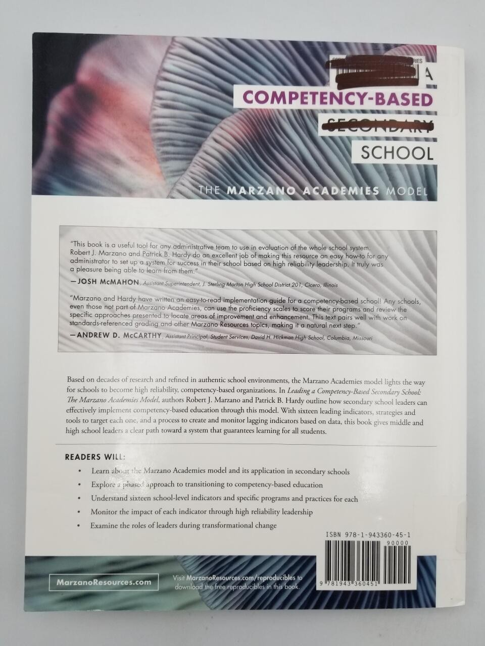 Leading a Competency-Based Secondary School: The Marzano Acade…