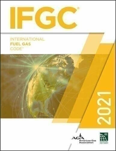 Highlighted and Tabbed – 2021 International Fuel Gas Code – ICC – Paperback