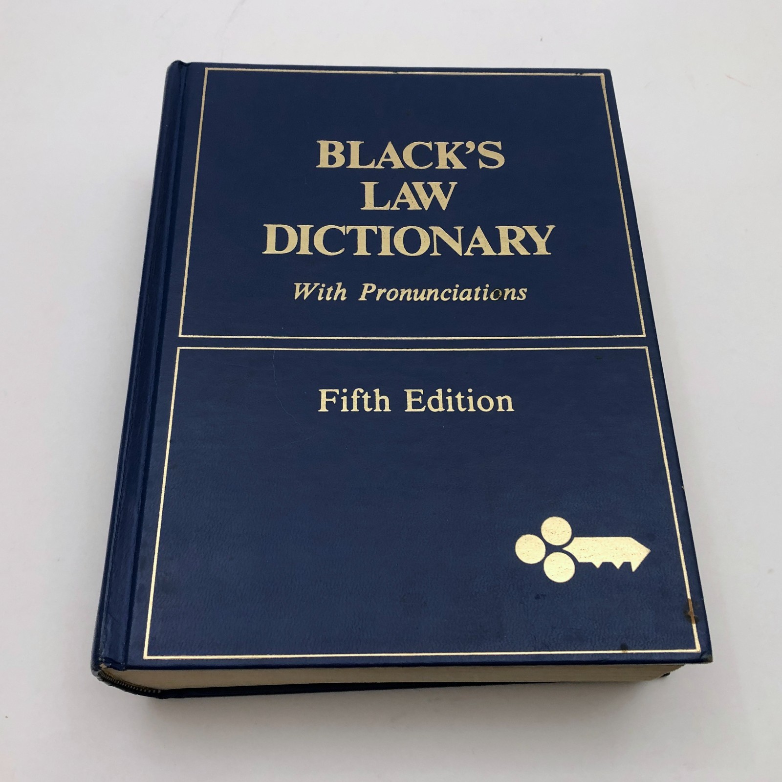 Black&rsquo;s Law Dictionary Fifth Edition With Pronunciations 1979 Hardcover