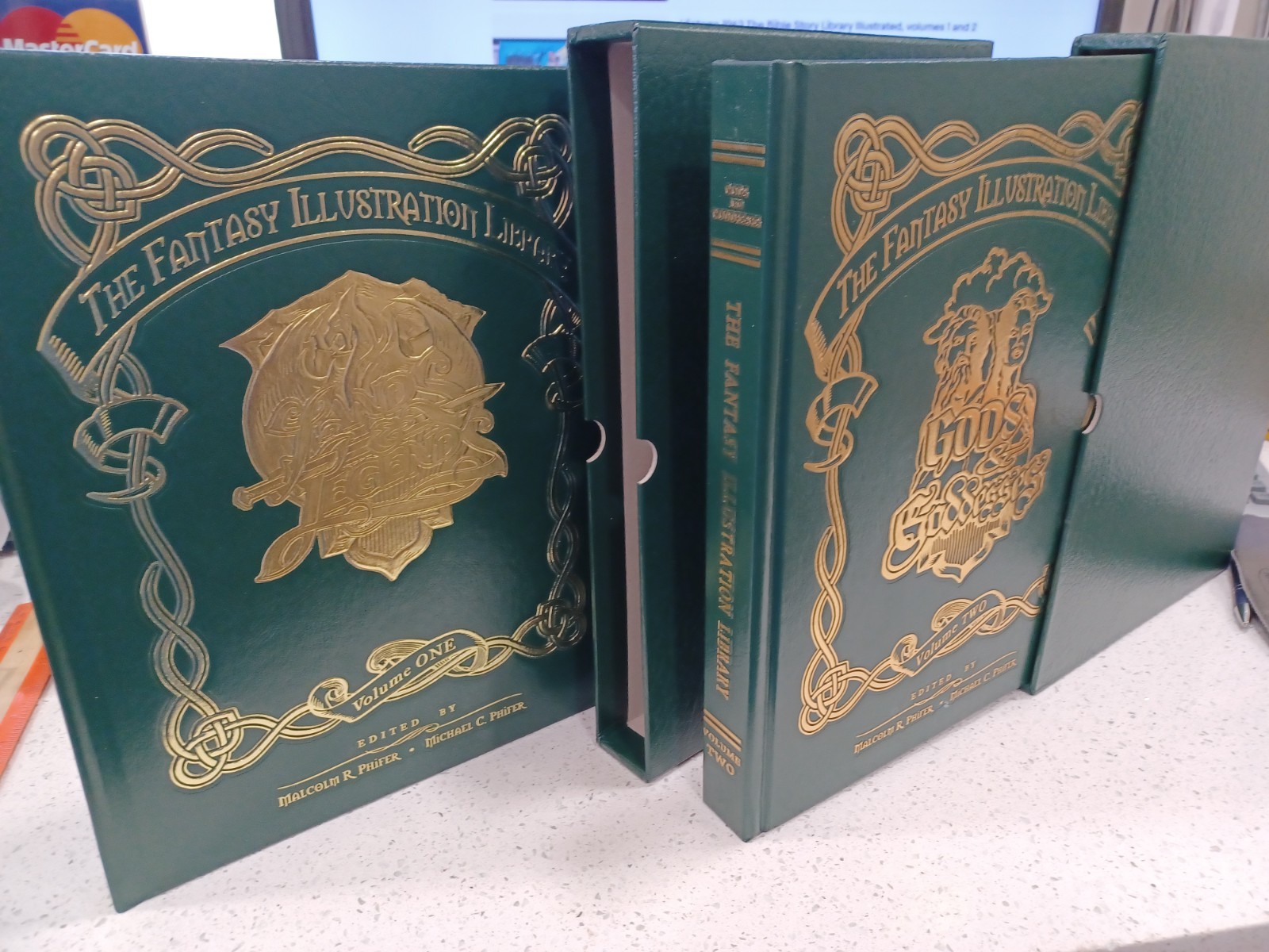 FANTASY ILLUSTRATION LIBRARY: LANDS & LEGENDS Vol I / GODS & GODDESSES Vol II
