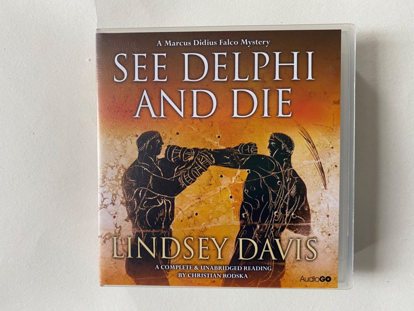 Falco, See Delphi and Die: by Lindsey Davis (10 x CD Audio Book 2011)
