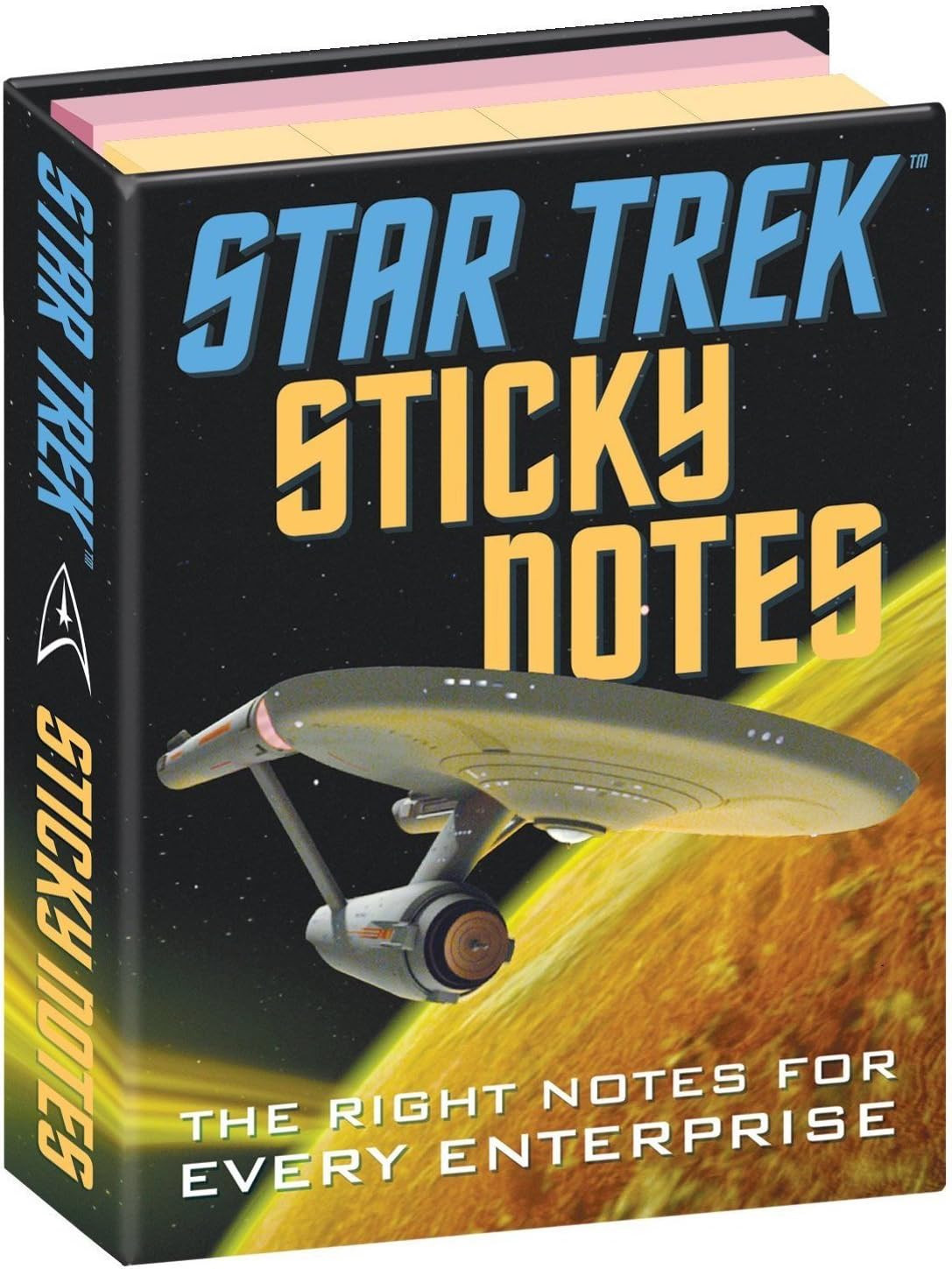Star Trek Sticky Notes Booklet – Officially Licensed 3.25&Prime; by 4.25&Prime; Booklet with