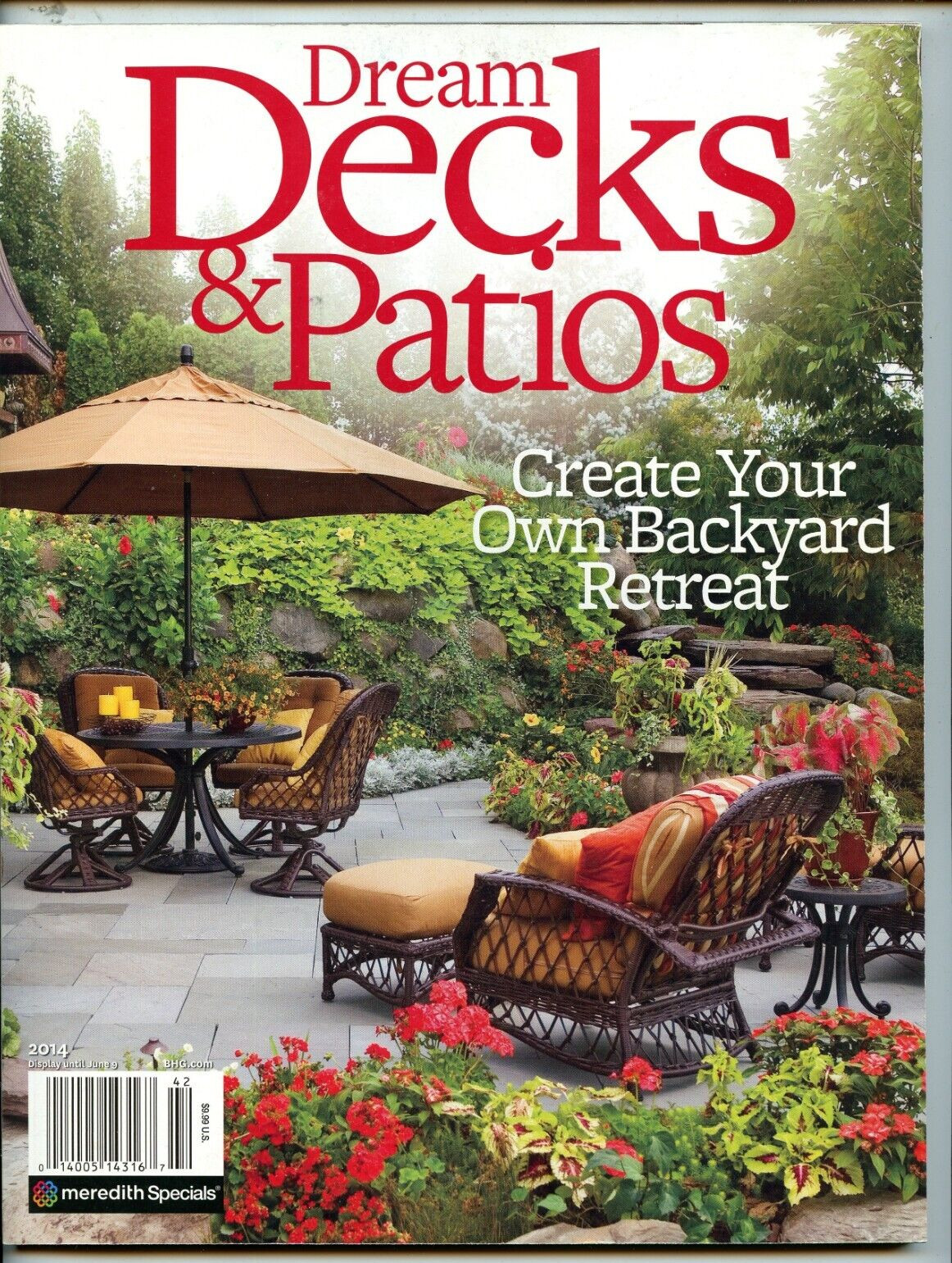 Dream Decks & Patios Backyard Retreat 2014 Meredith Specials Color Illustrations