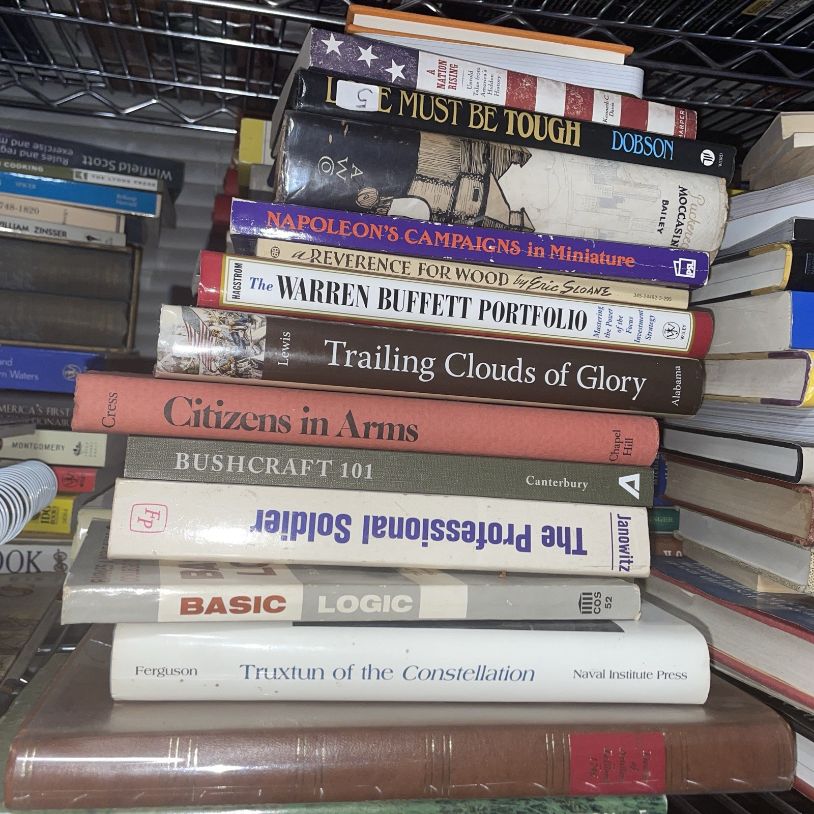 RANDOM Lot of 5 Military Books Revolutionary War Us History Founding Soldiers