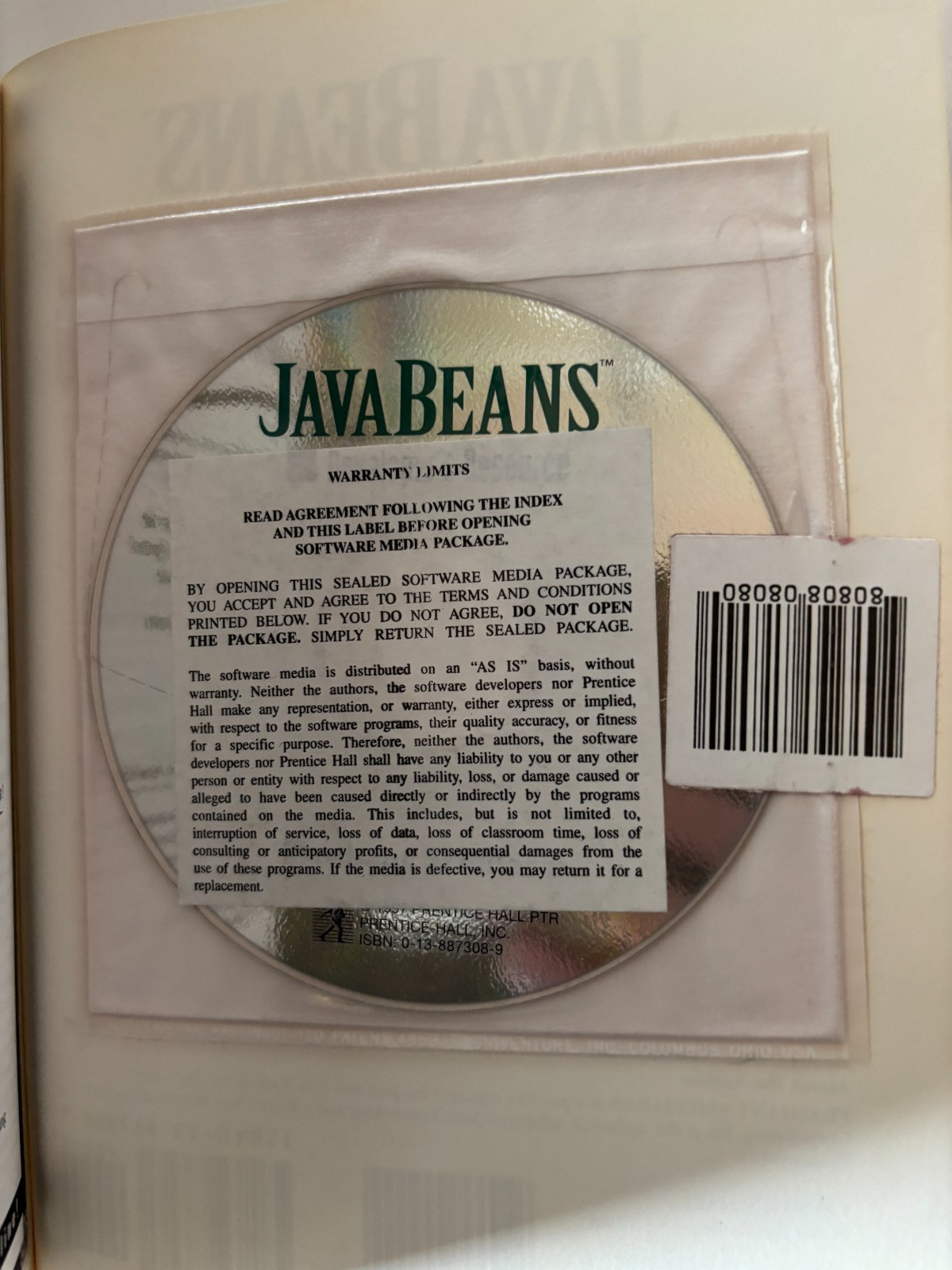 Java Beans Developer&rsquo;s Resource (Prentice Hall Ptr Developer&rsquo;s Resource Series)