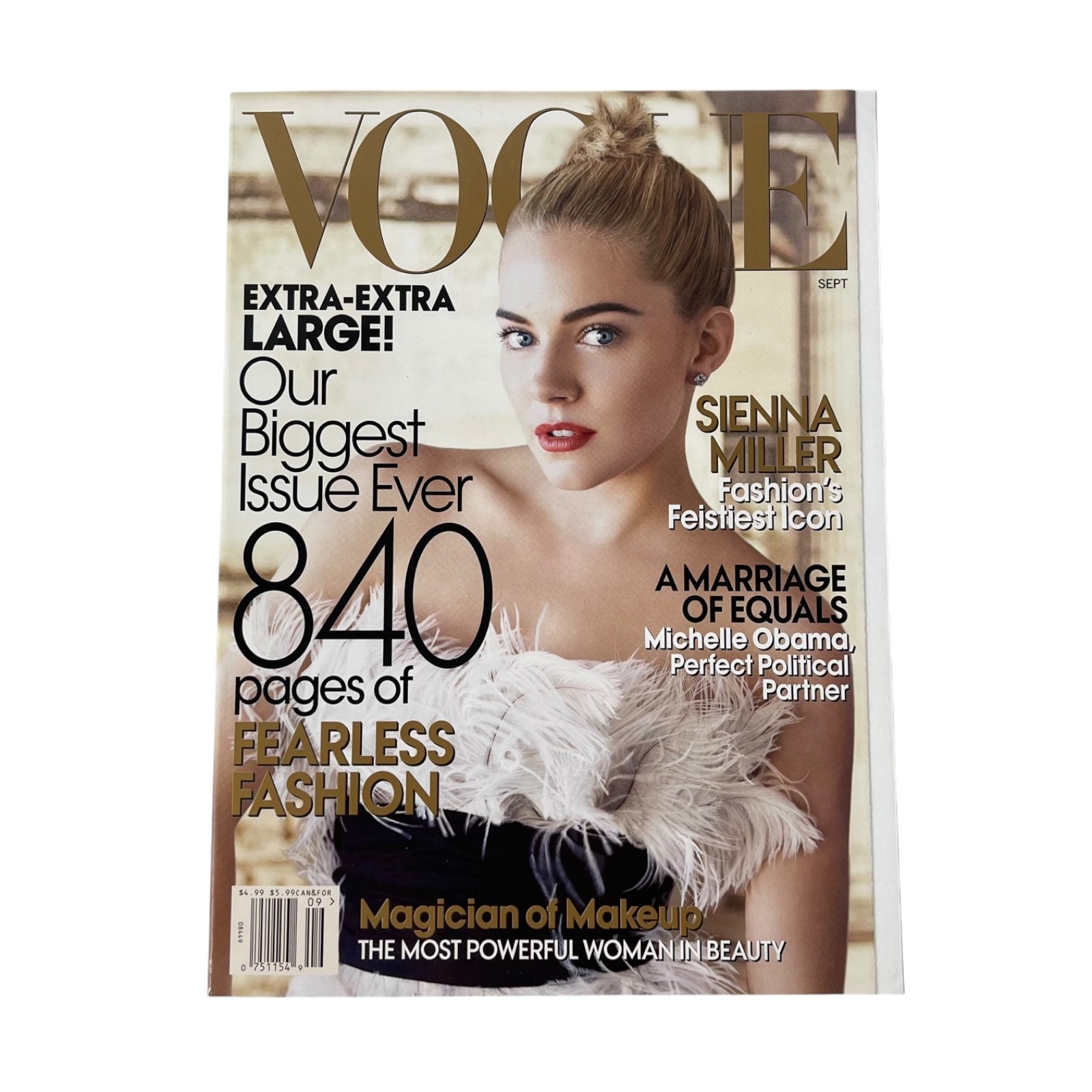 Vogue September 2007 The September Issue Sienna Miller No Label 840 Pages