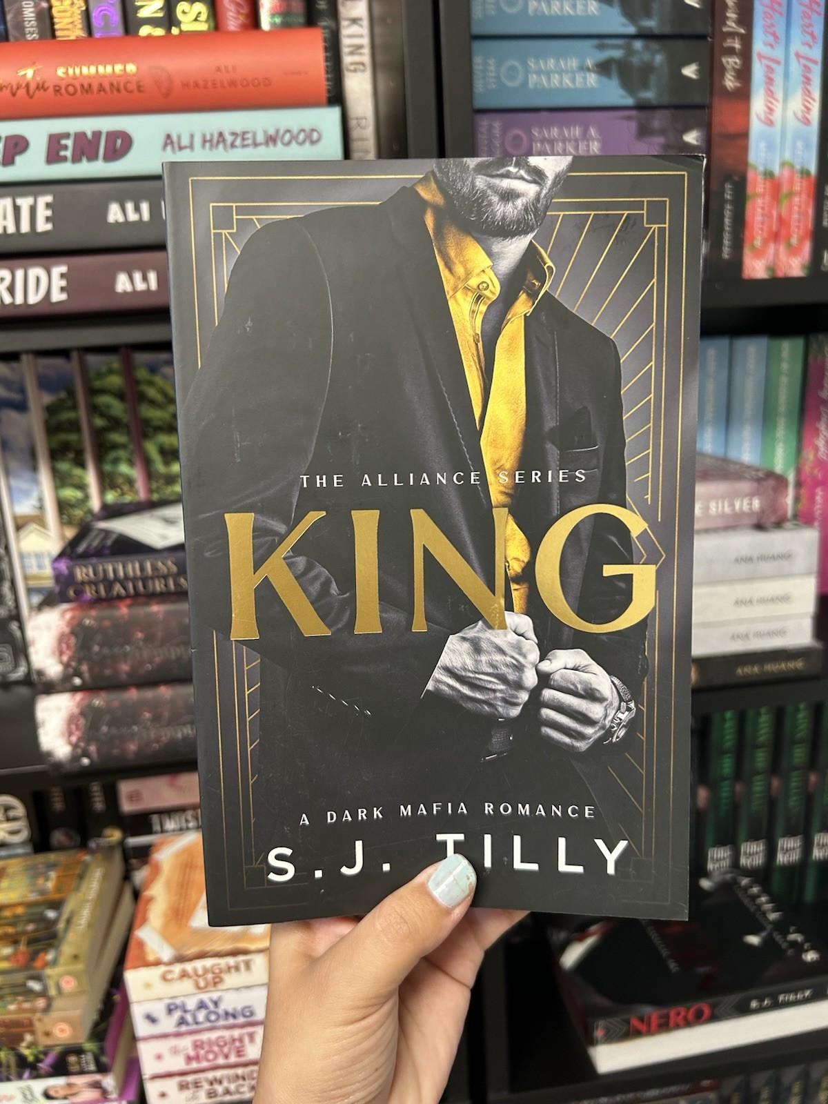 King (Deluxe Edition) by S.J. Tilly SIGNED BP