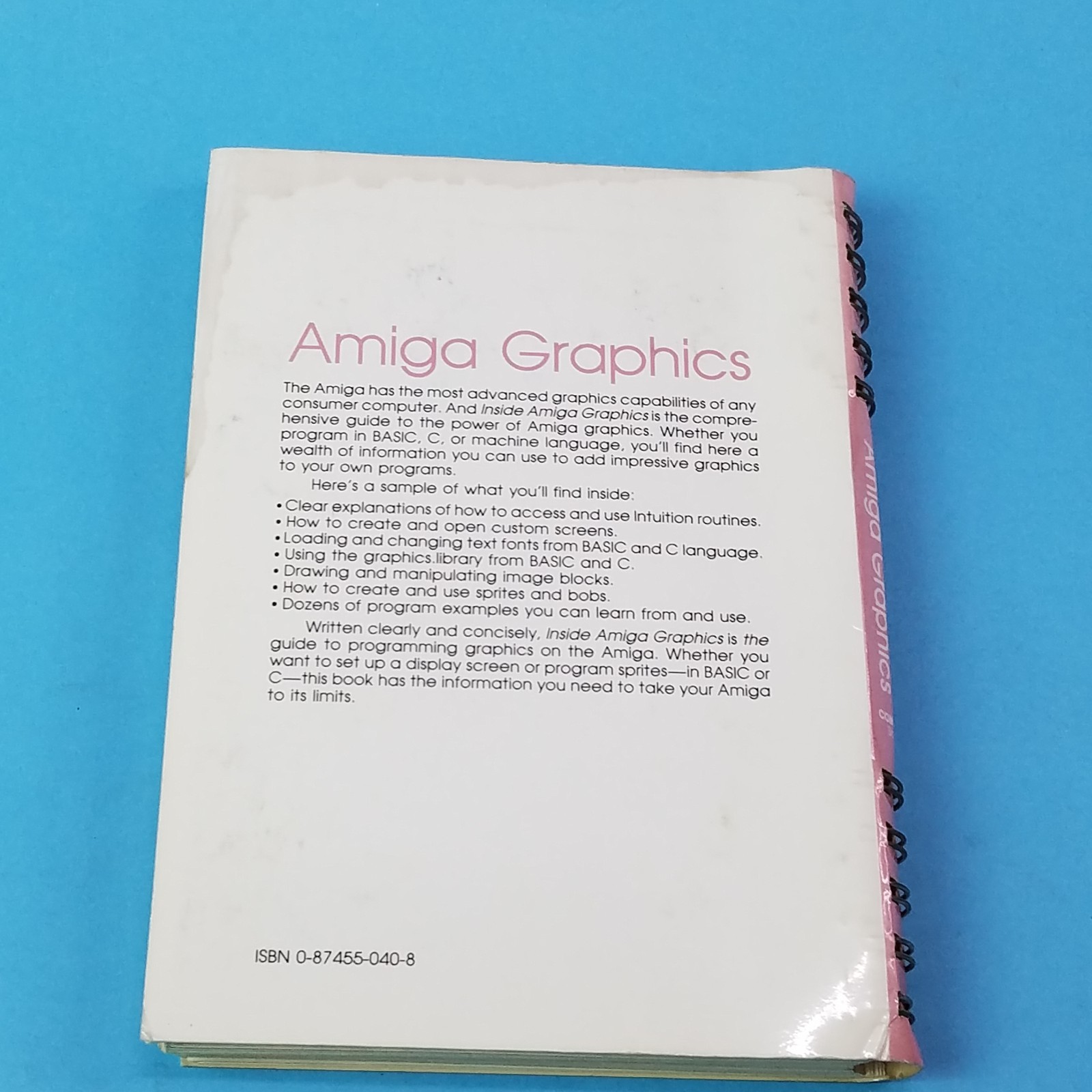 COMPUTE!&rsquo;S Inside AMIGA Graphics – 300 Pages