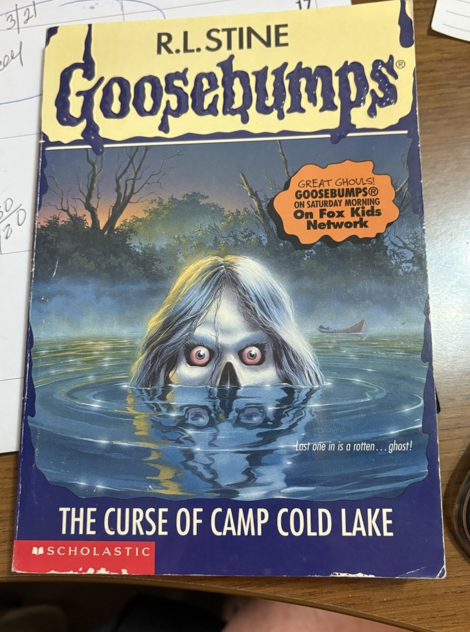Goosebumps #56 The Curse Of Camp Cold Lake 1st Print – LIKE NEW