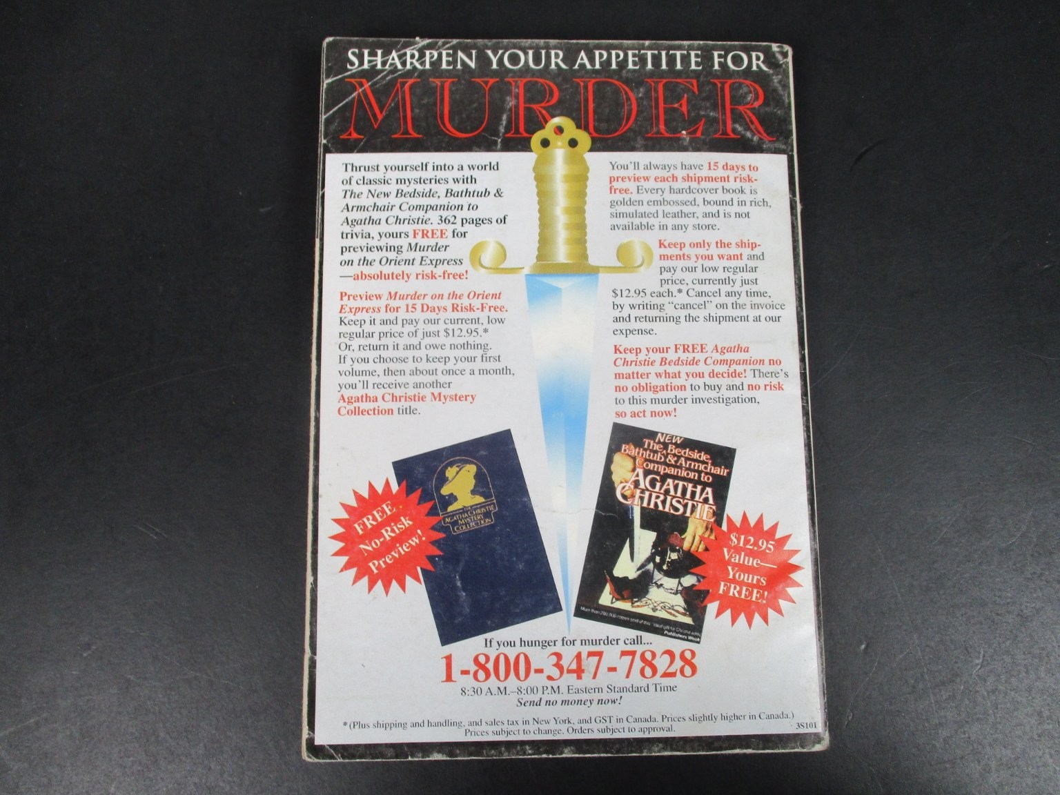Alfred Hitchcock Mystery Magazine December 1994 38th Anniversary 288 Pages