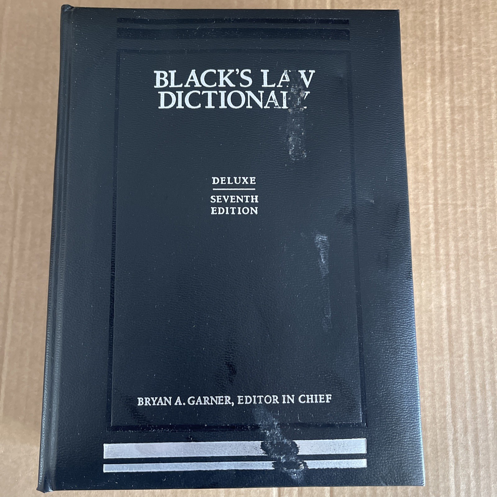 Black&rsquo;s Law Dictionary, 7th Deluxe Edition Bryan A. Garner hardcover