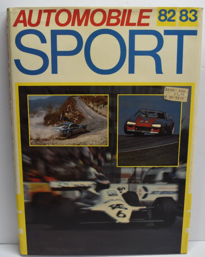 Automobile Sport 1981 1982 Hardcover HCDJ International Motorsports Grand Prix +